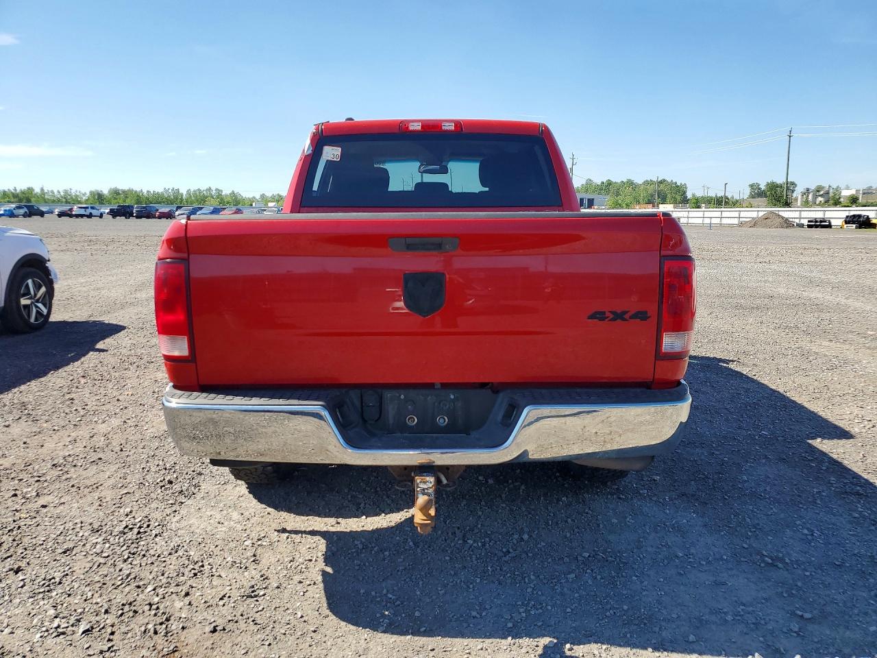 2014 Ram 1500 St Красный vin: 1C6RR7KG3ES131622