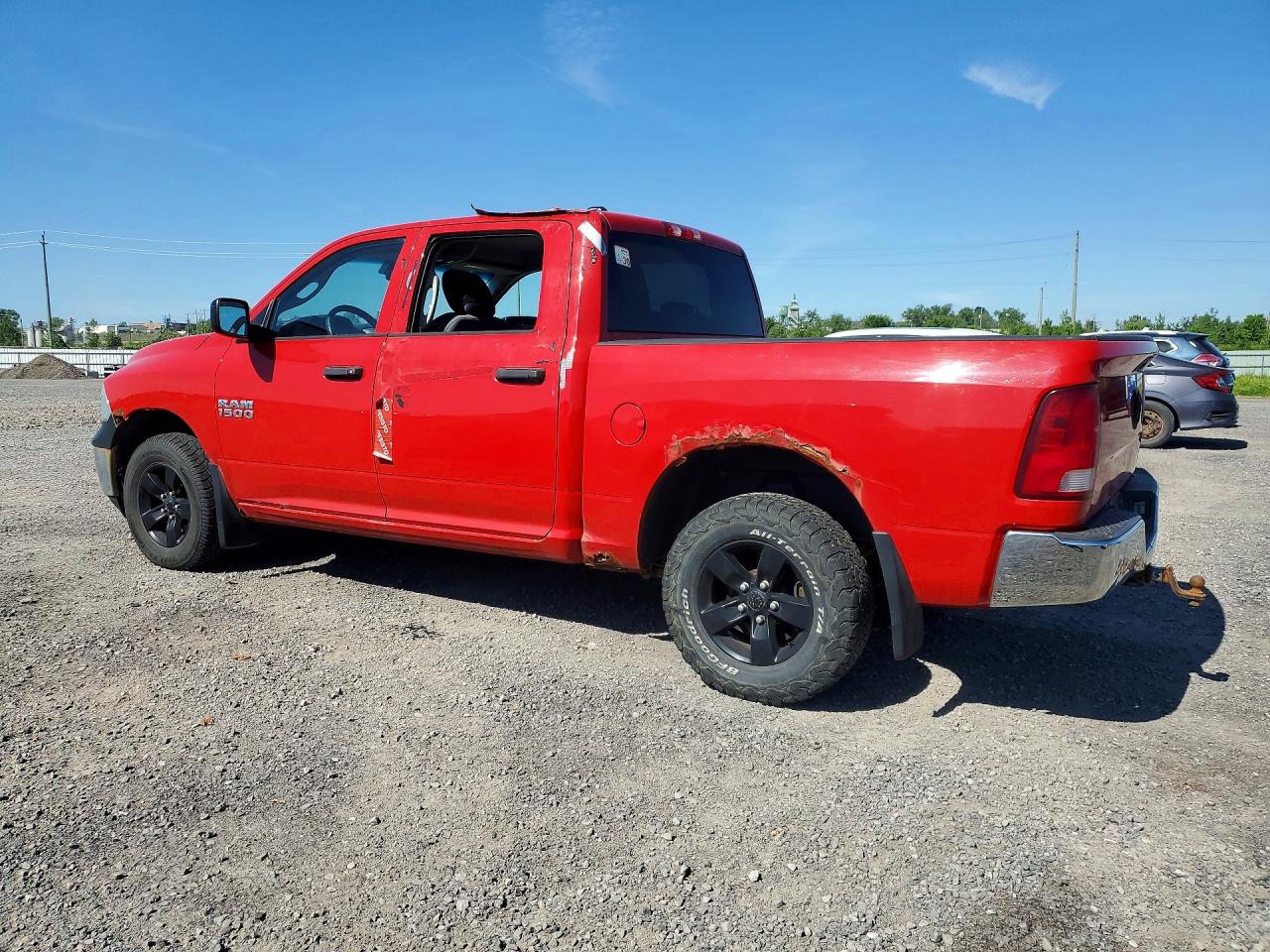 2014 Ram 1500 St Красный vin: 1C6RR7KG3ES131622