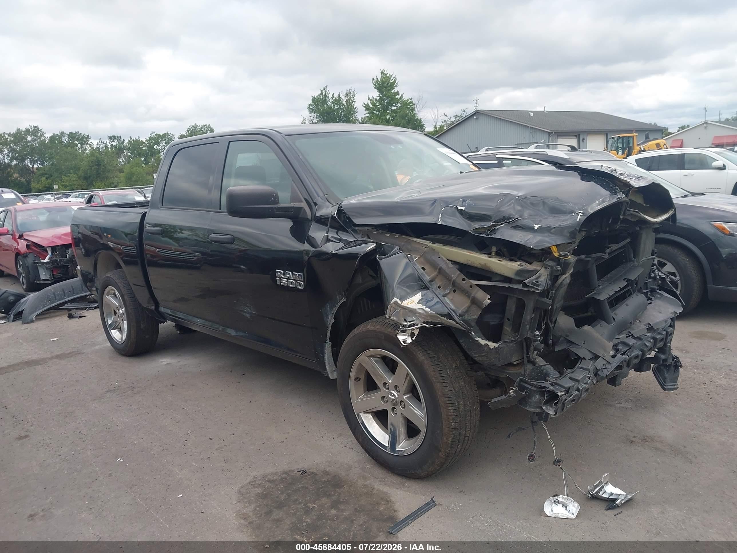 2016 Ram 1500 St Black vin: 1C6RR7KG3GS316224