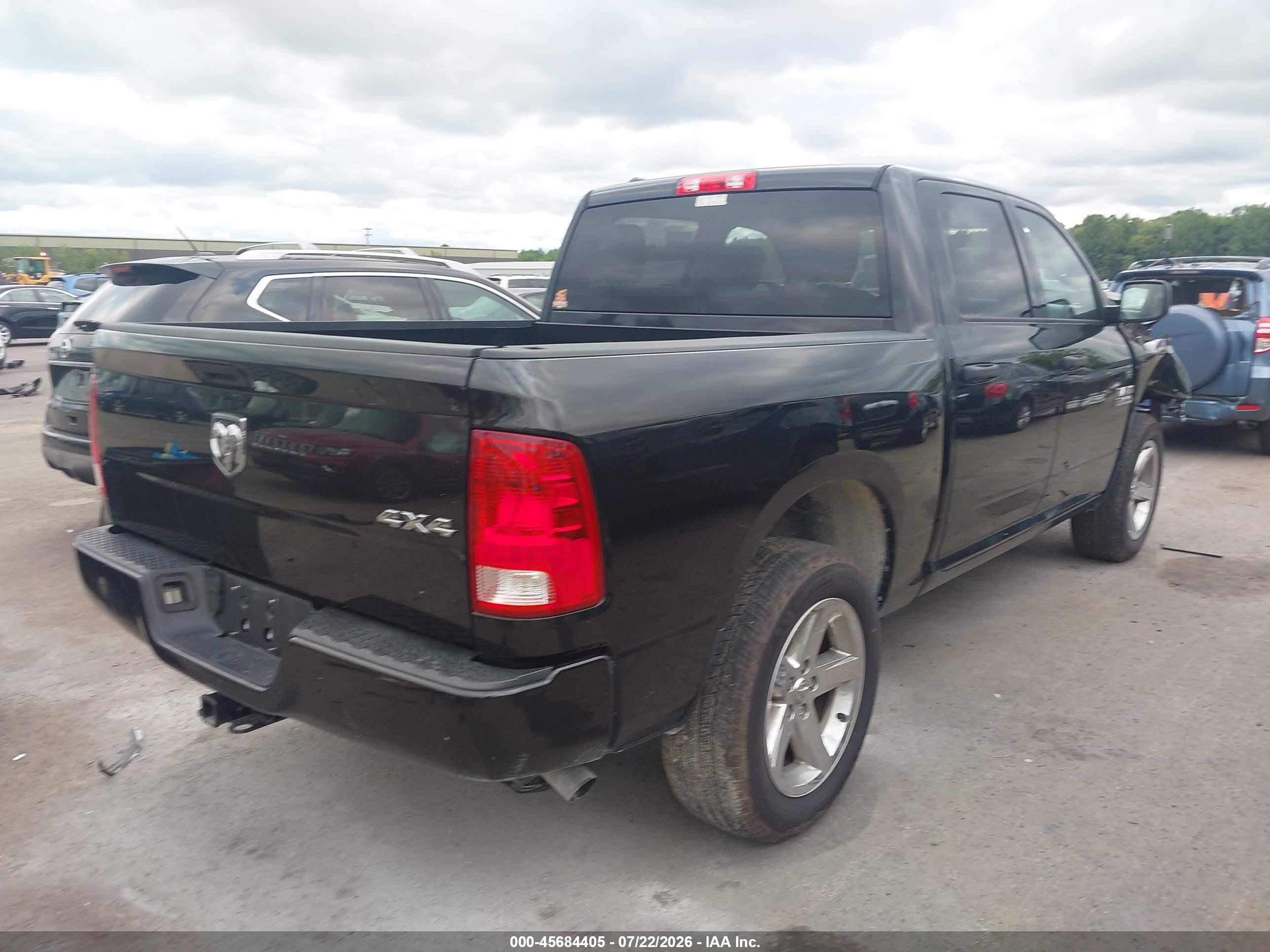 2016 Ram 1500 St Black vin: 1C6RR7KG3GS316224