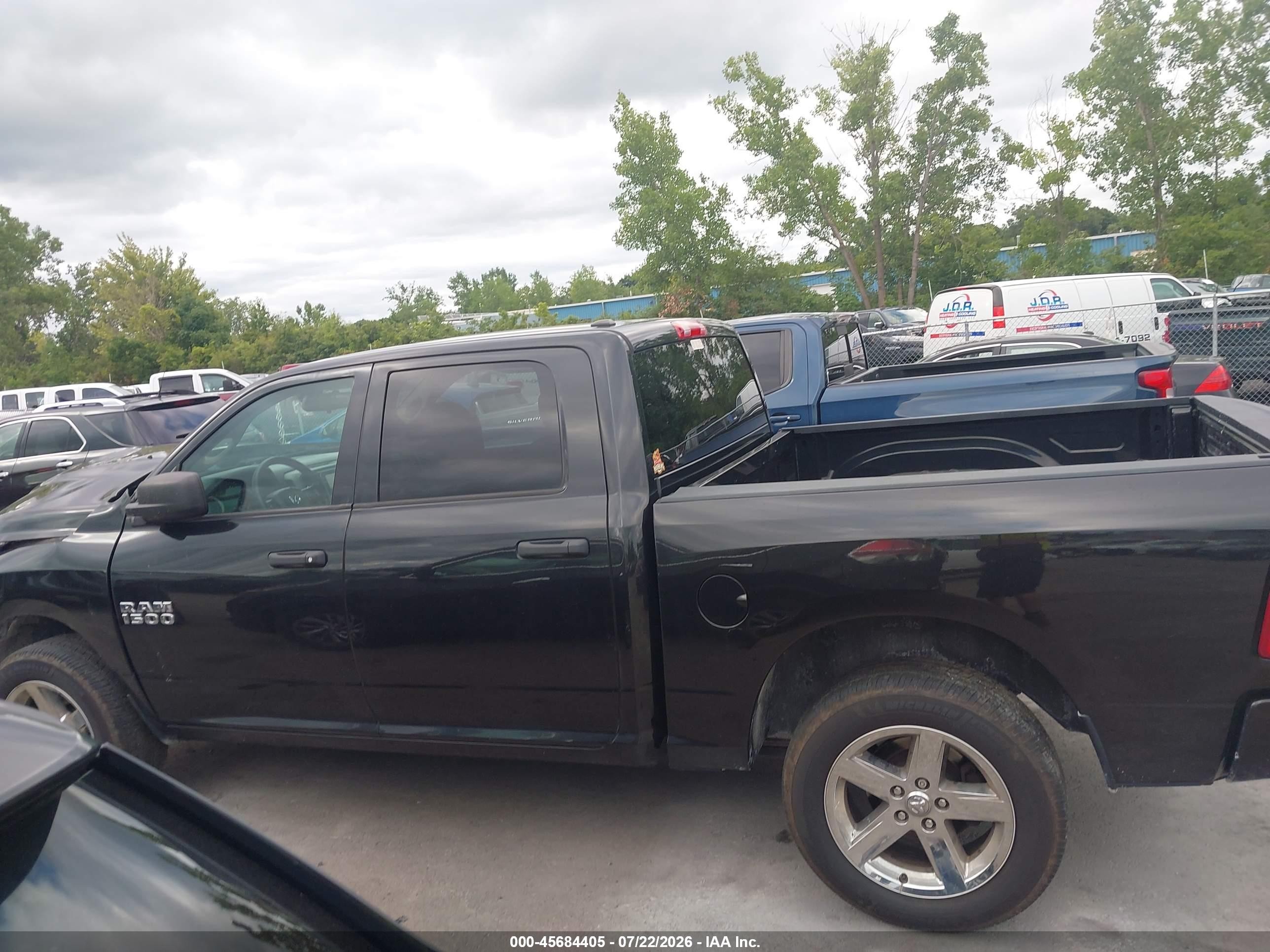 2016 Ram 1500 St Black vin: 1C6RR7KG3GS316224