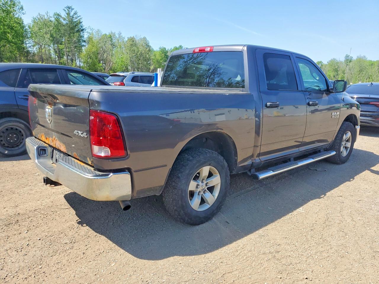 2014 Ram 1500 St Серый vin: 1C6RR7KG4ES269816