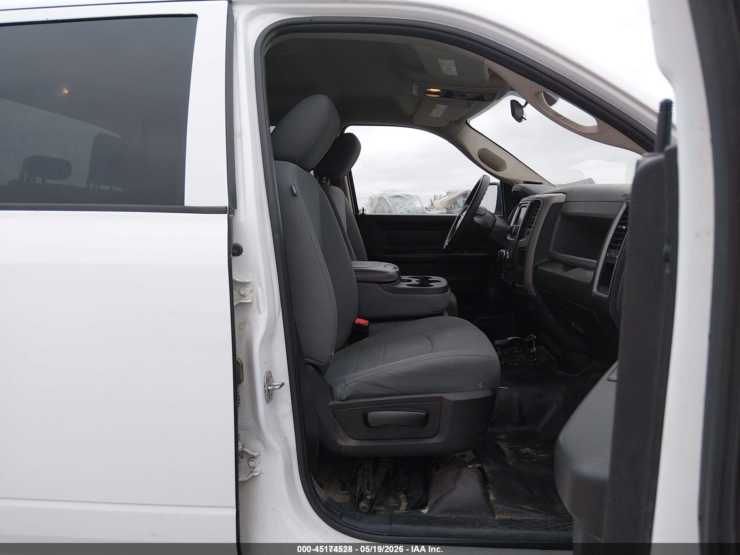 2020 Ram 1500 Classic Tradesman  4x4 5'7 Box White vin: 1C6RR7KG4LS153500