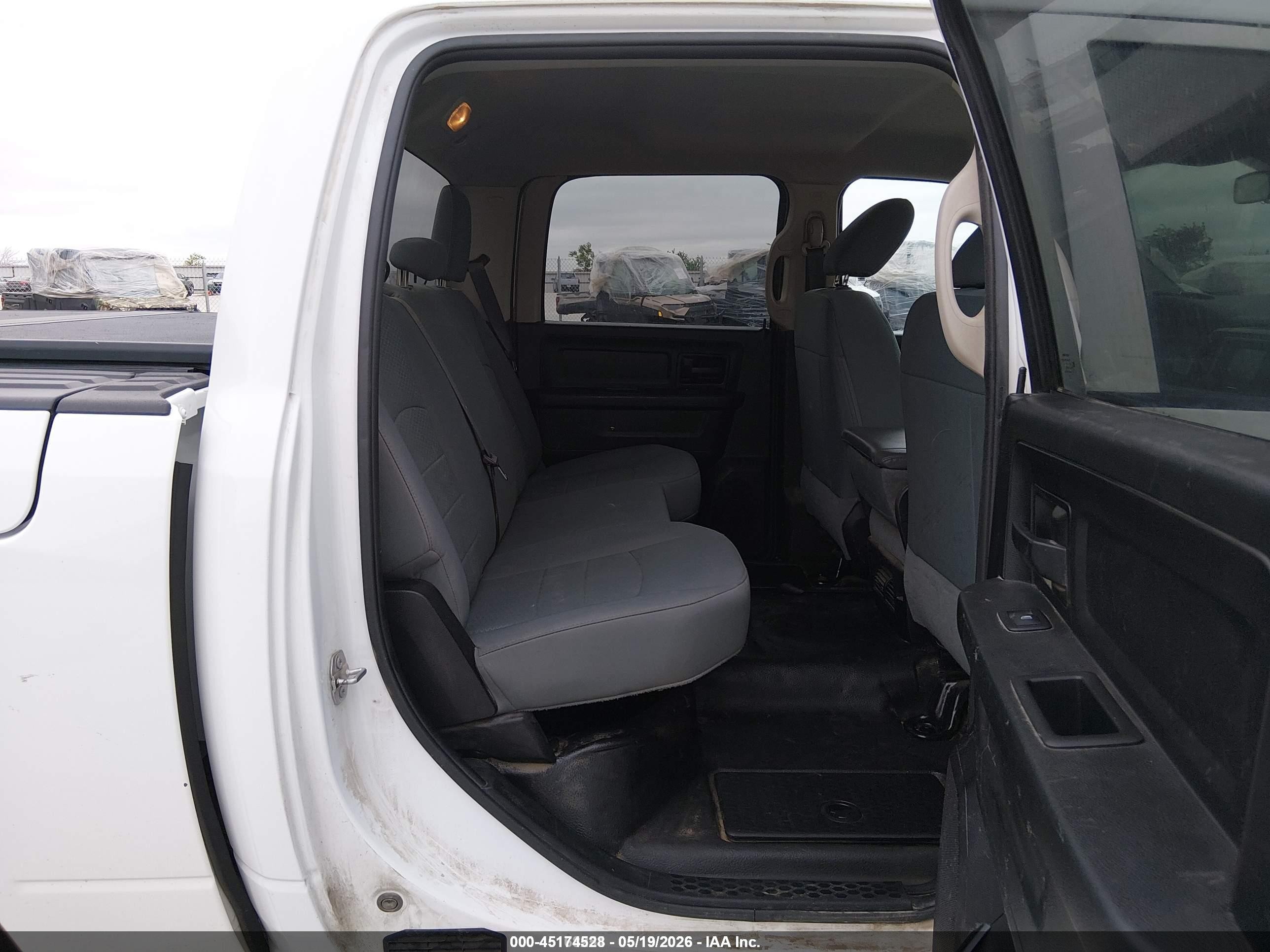 2020 Ram 1500 Classic Tradesman  4x4 5'7 Box White vin: 1C6RR7KG4LS153500