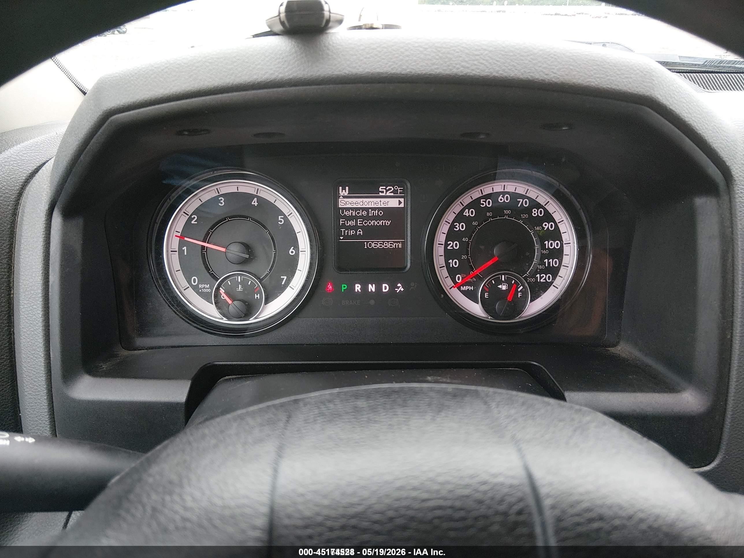 2020 Ram 1500 Classic Tradesman  4x4 5'7 Box White vin: 1C6RR7KG4LS153500