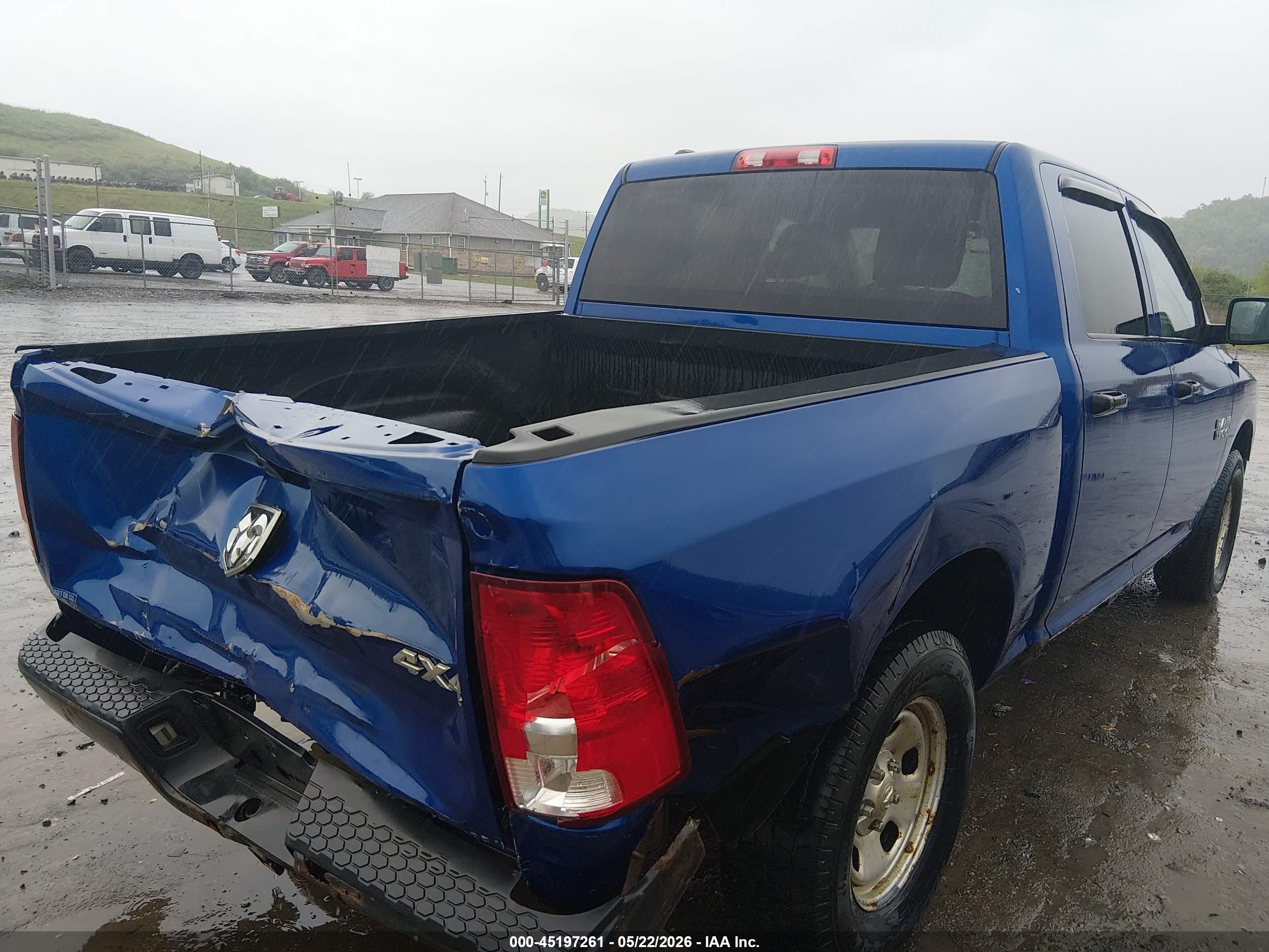 2015 Ram 1500 Tradesman Blue vin: 1C6RR7KG5FS510817
