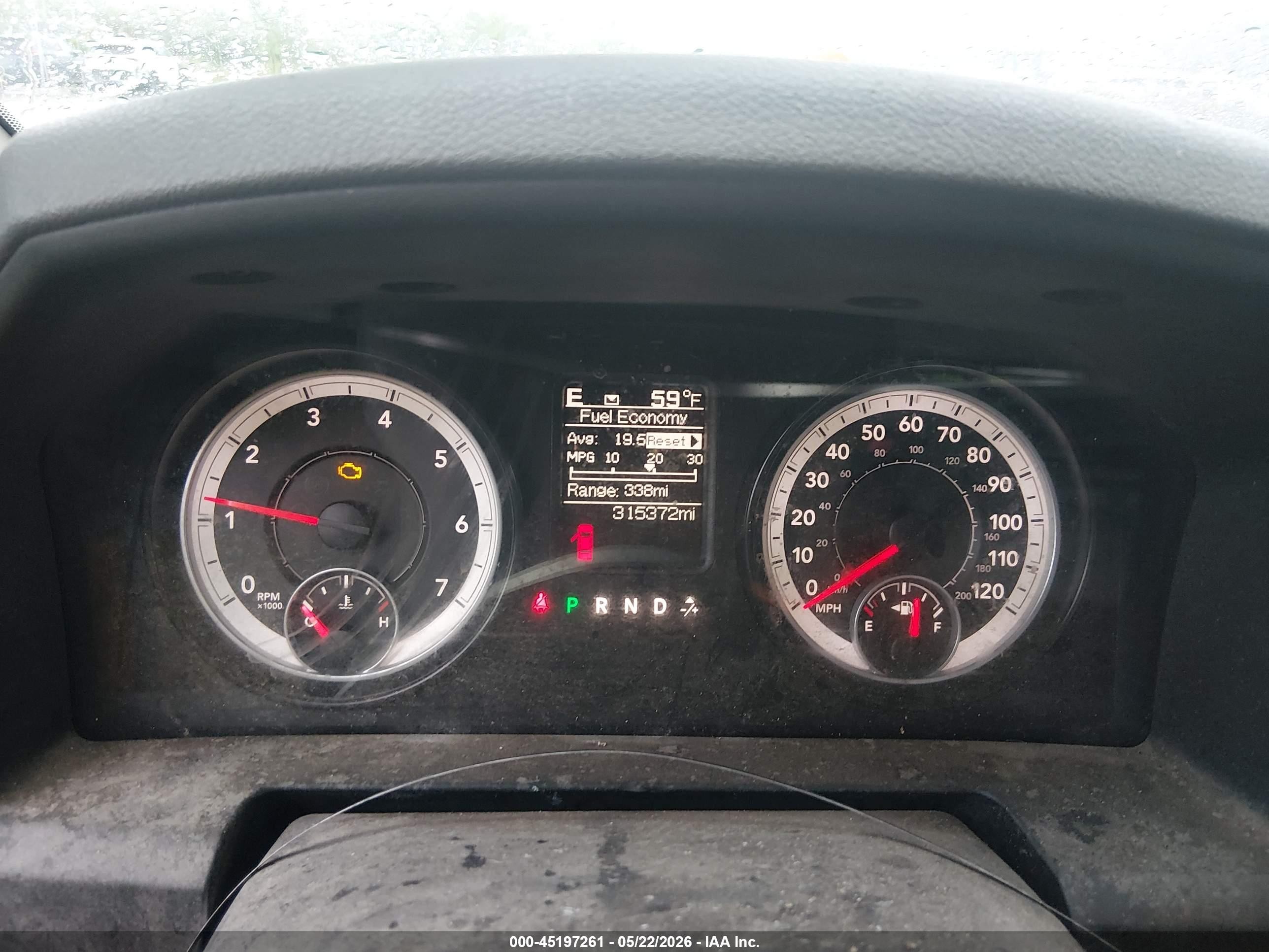 2015 Ram 1500 Tradesman Blue vin: 1C6RR7KG5FS510817