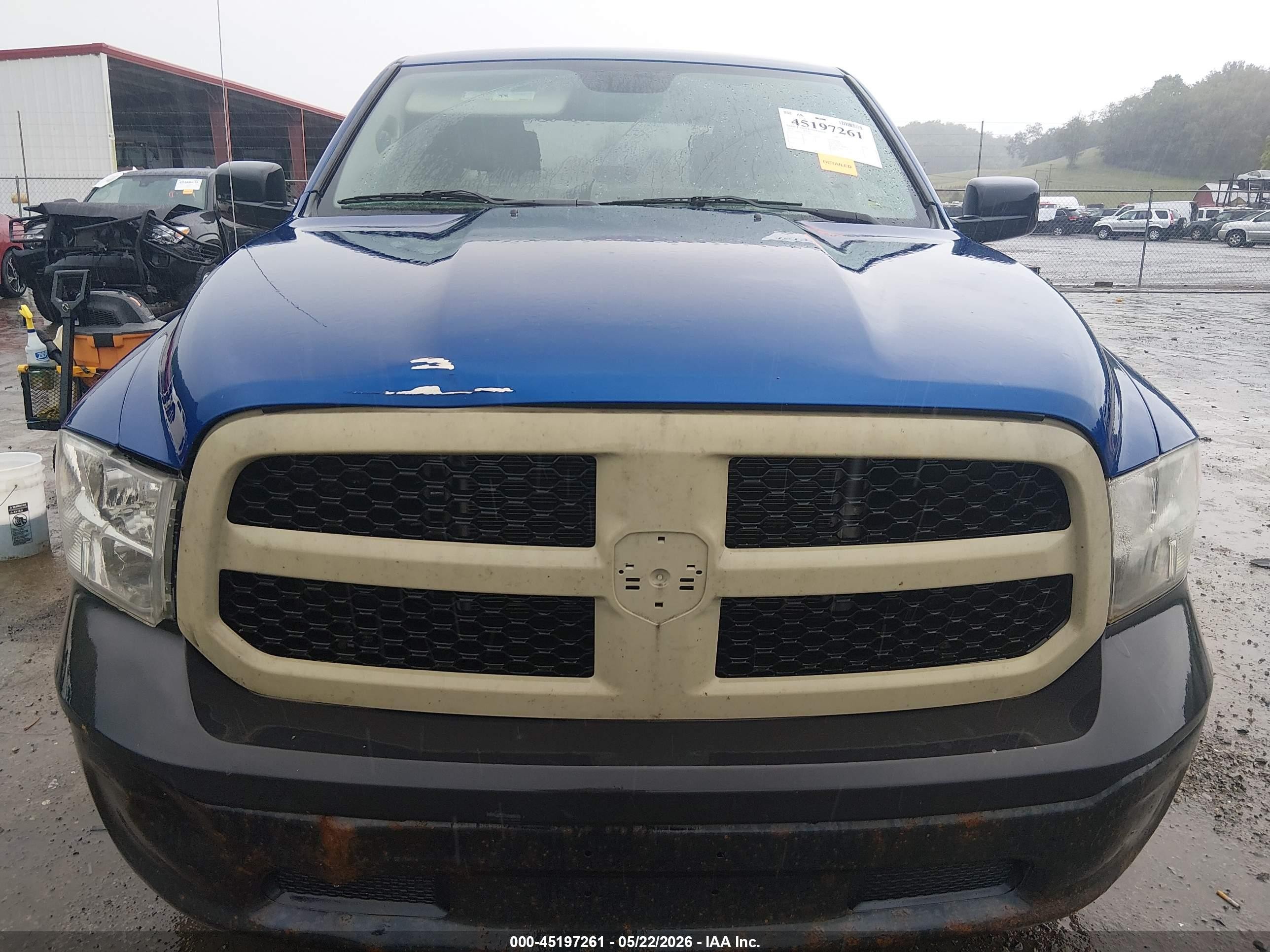 2015 Ram 1500 Tradesman Blue vin: 1C6RR7KG5FS510817