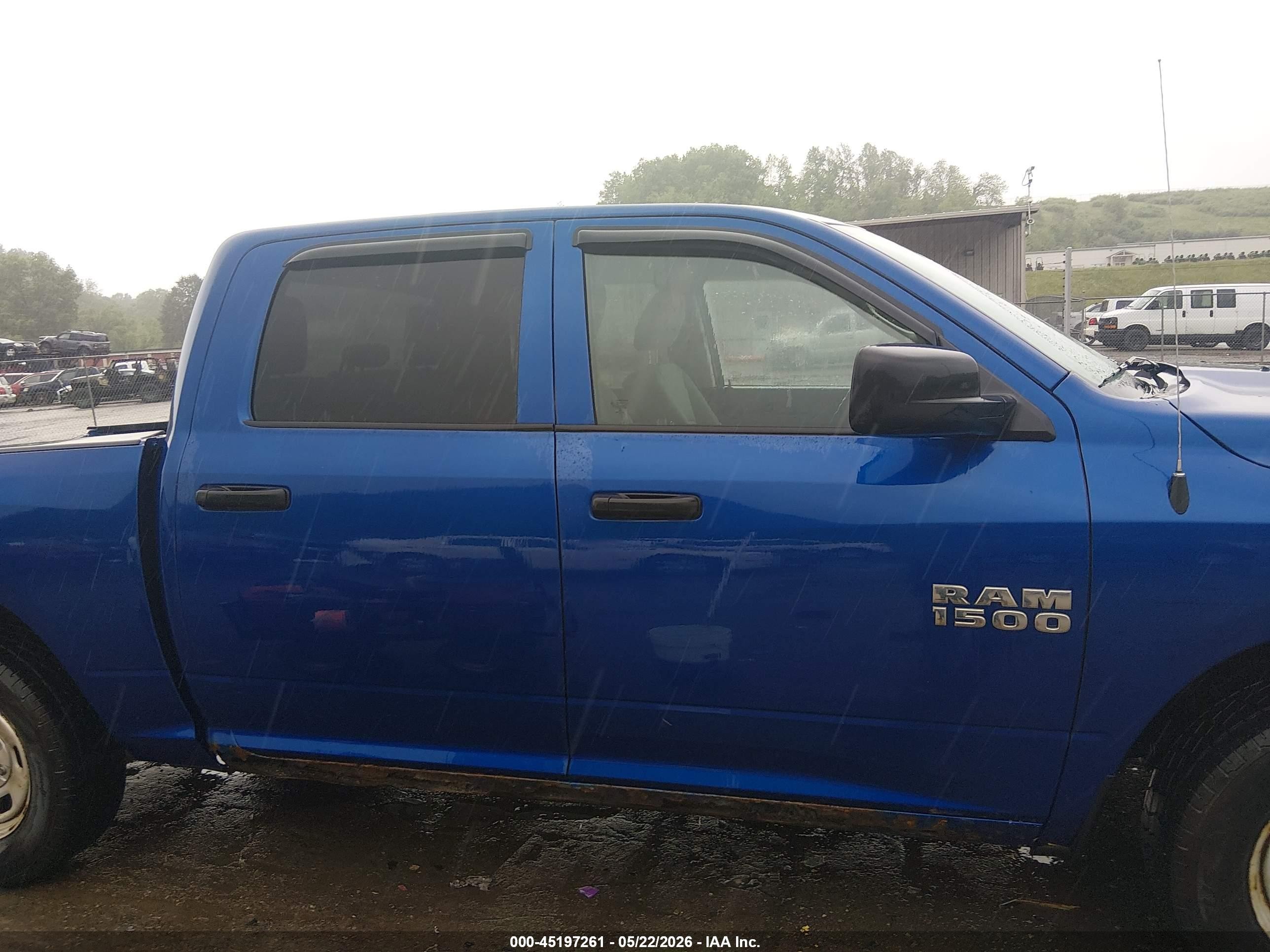 2015 Ram 1500 Tradesman Blue vin: 1C6RR7KG5FS510817