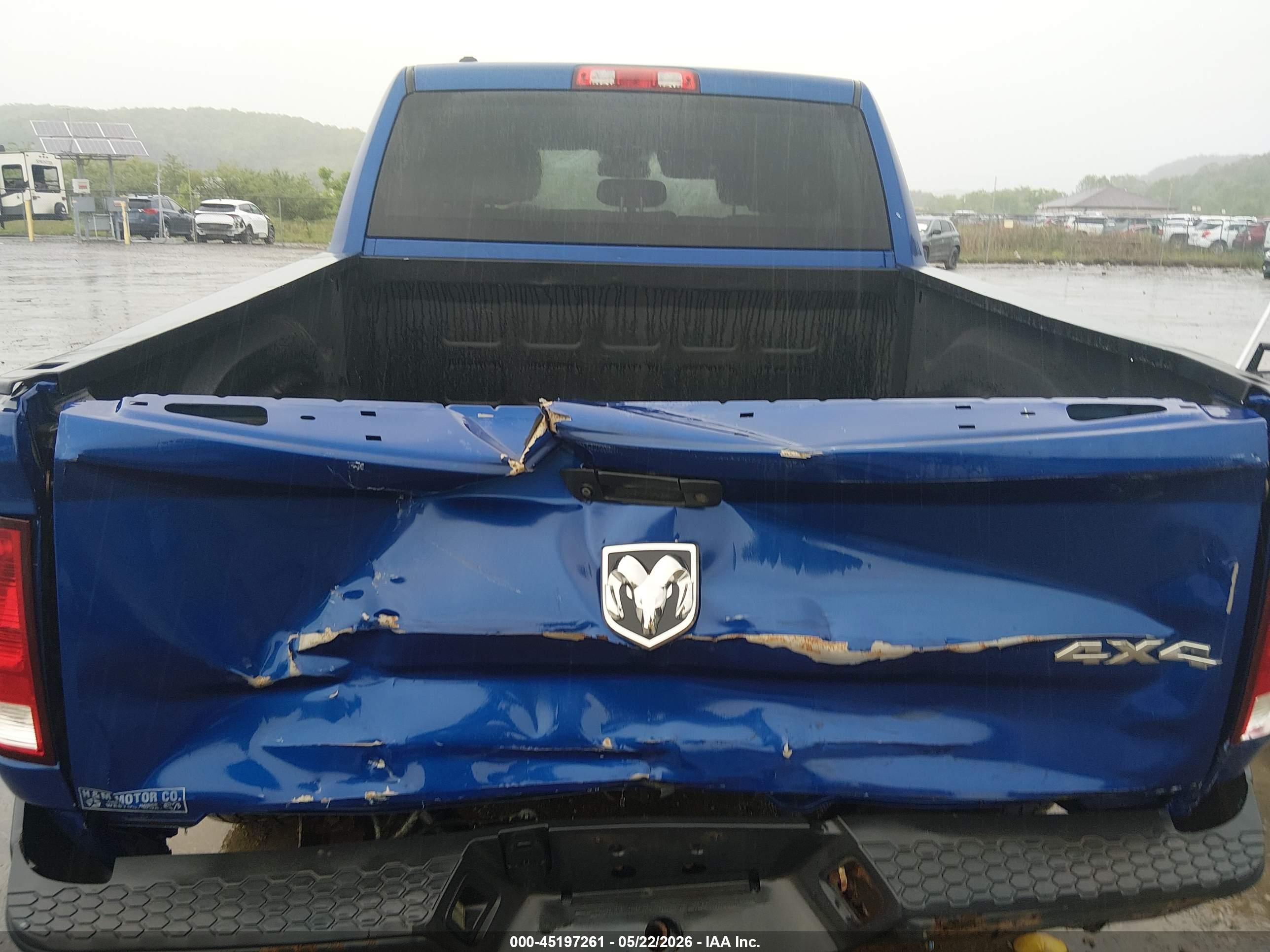 2015 Ram 1500 Tradesman Blue vin: 1C6RR7KG5FS510817