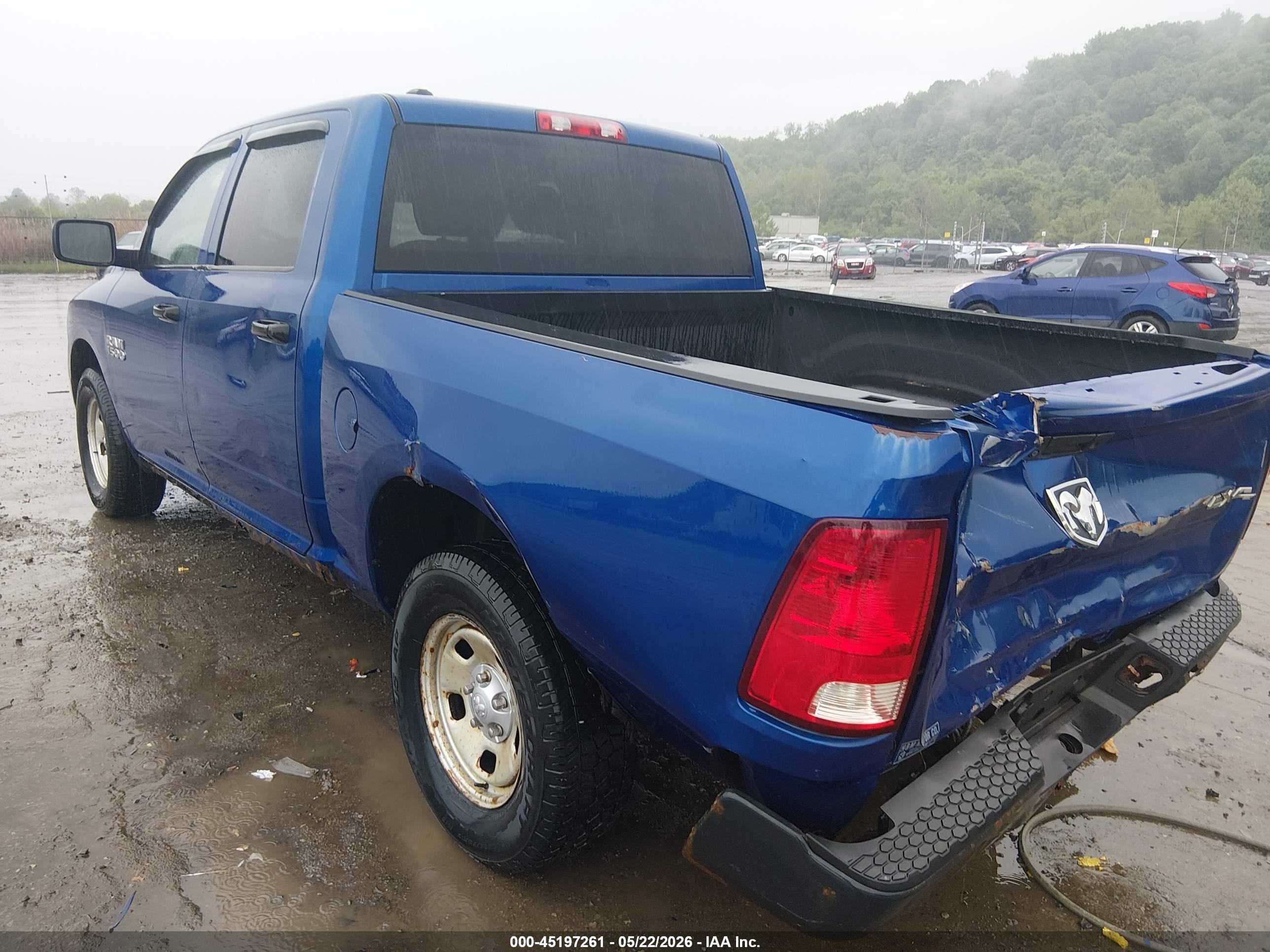 2015 Ram 1500 Tradesman Blue vin: 1C6RR7KG5FS510817