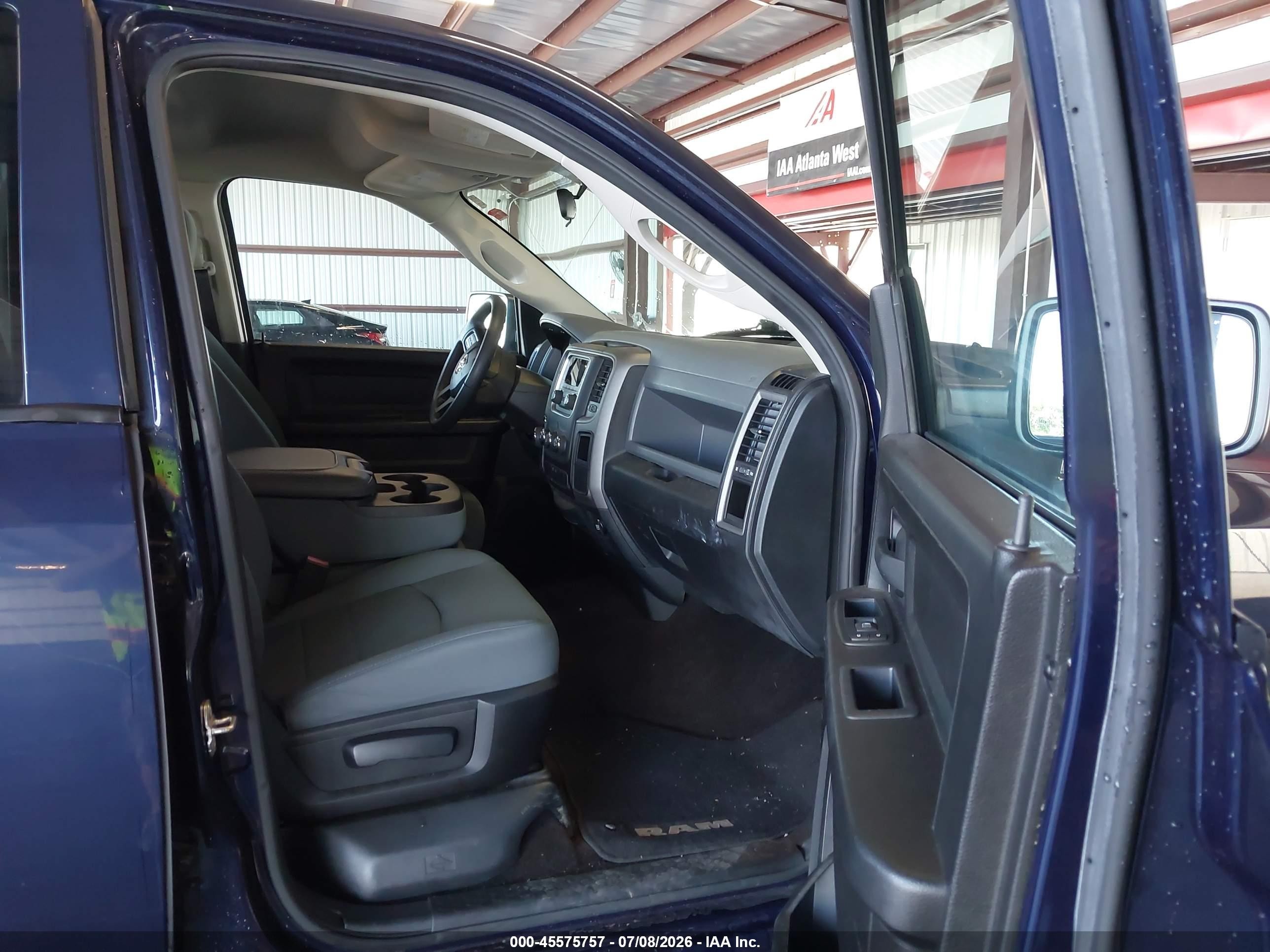 2013 Ram 1500 Tradesman Blue vin: 1C6RR7KG6DS694632