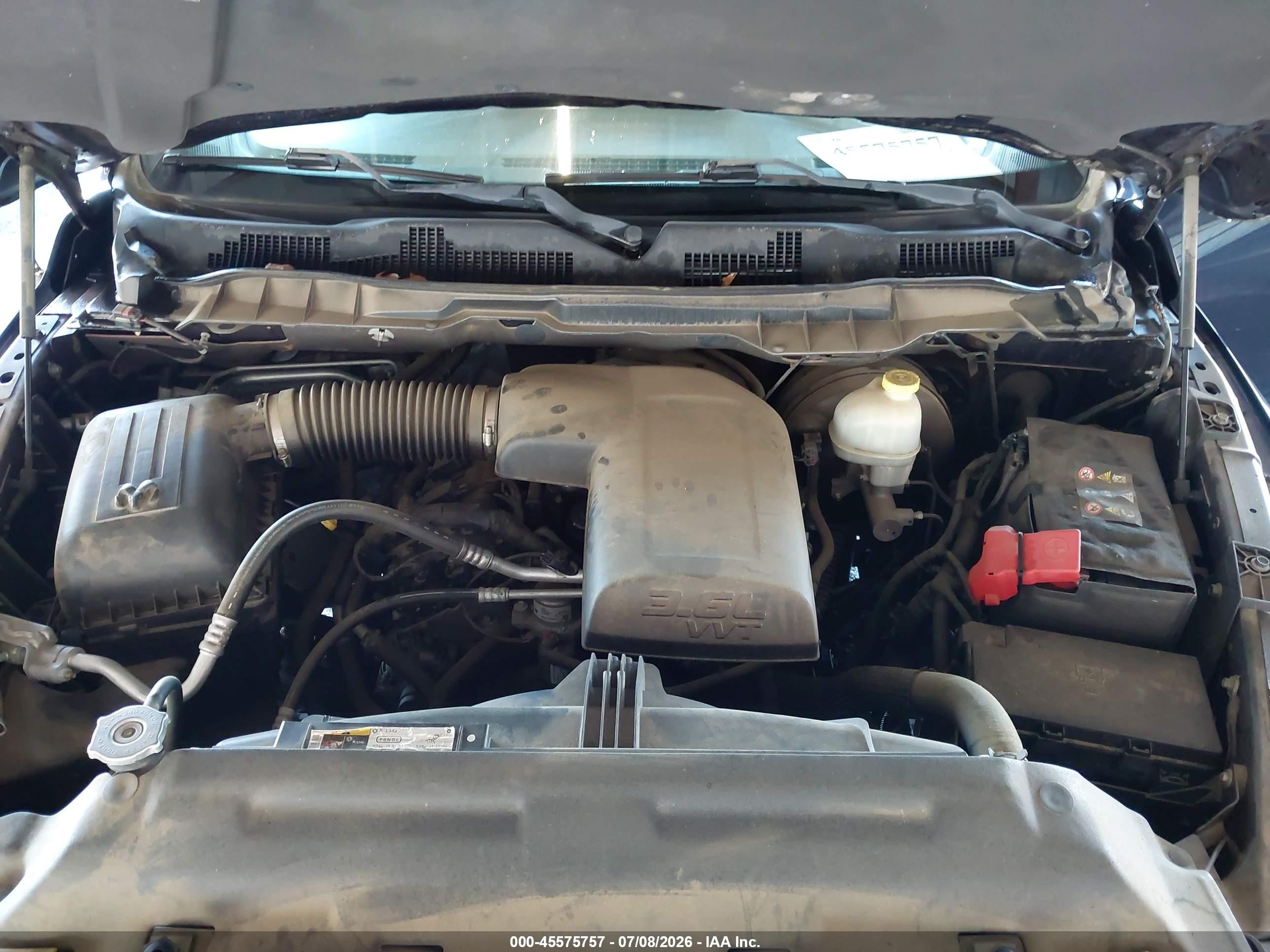 2013 Ram 1500 Tradesman Blue vin: 1C6RR7KG6DS694632