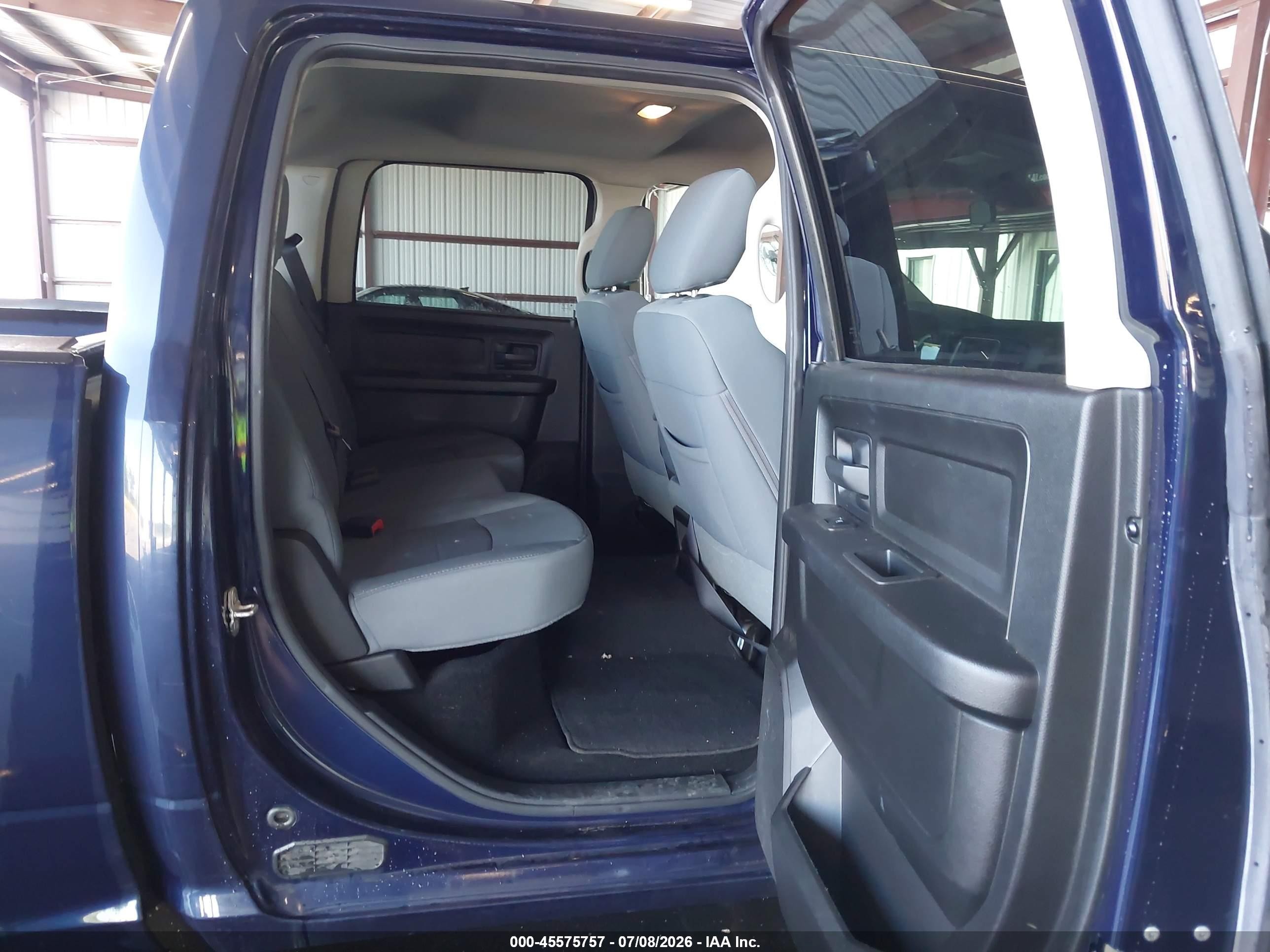 2013 Ram 1500 Tradesman Blue vin: 1C6RR7KG6DS694632