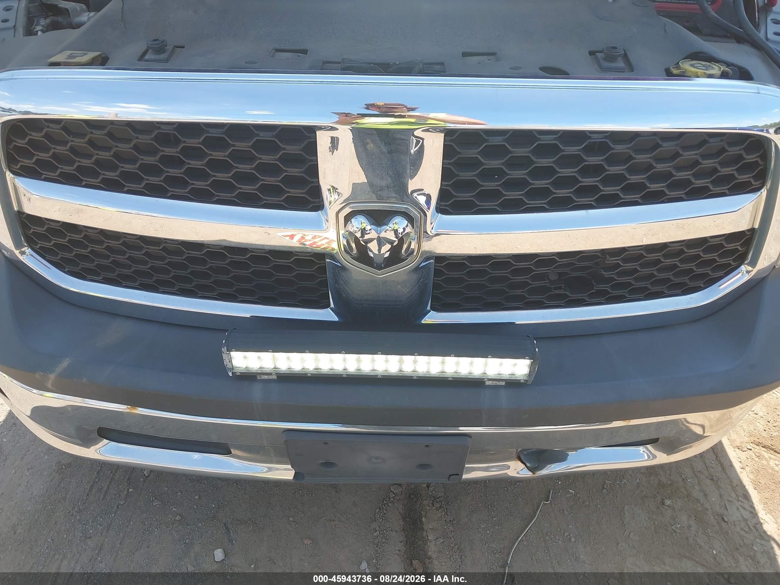 2014 Ram 1500 St Черный vin: 1C6RR7KG6ES131467