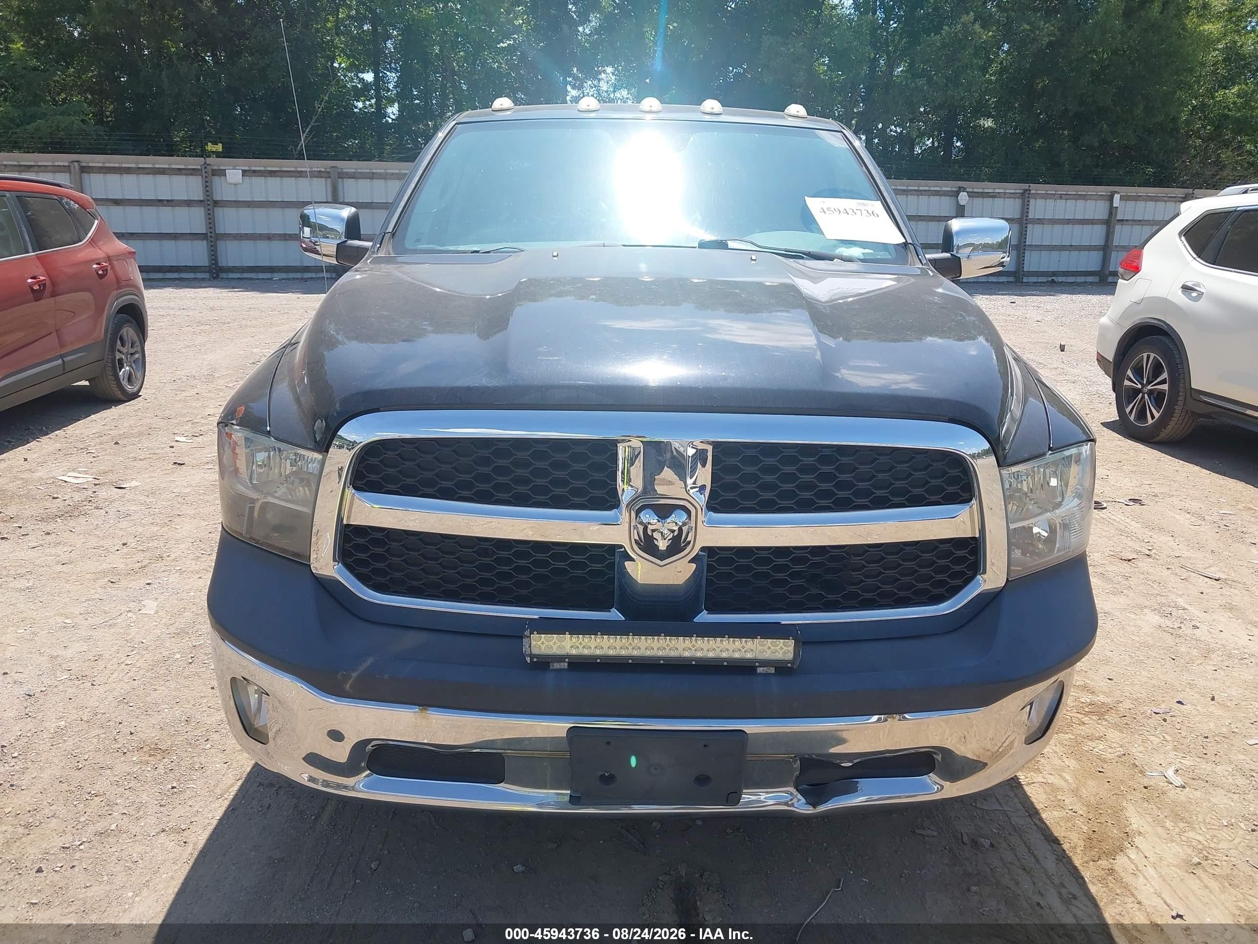 2014 Ram 1500 St Черный vin: 1C6RR7KG6ES131467
