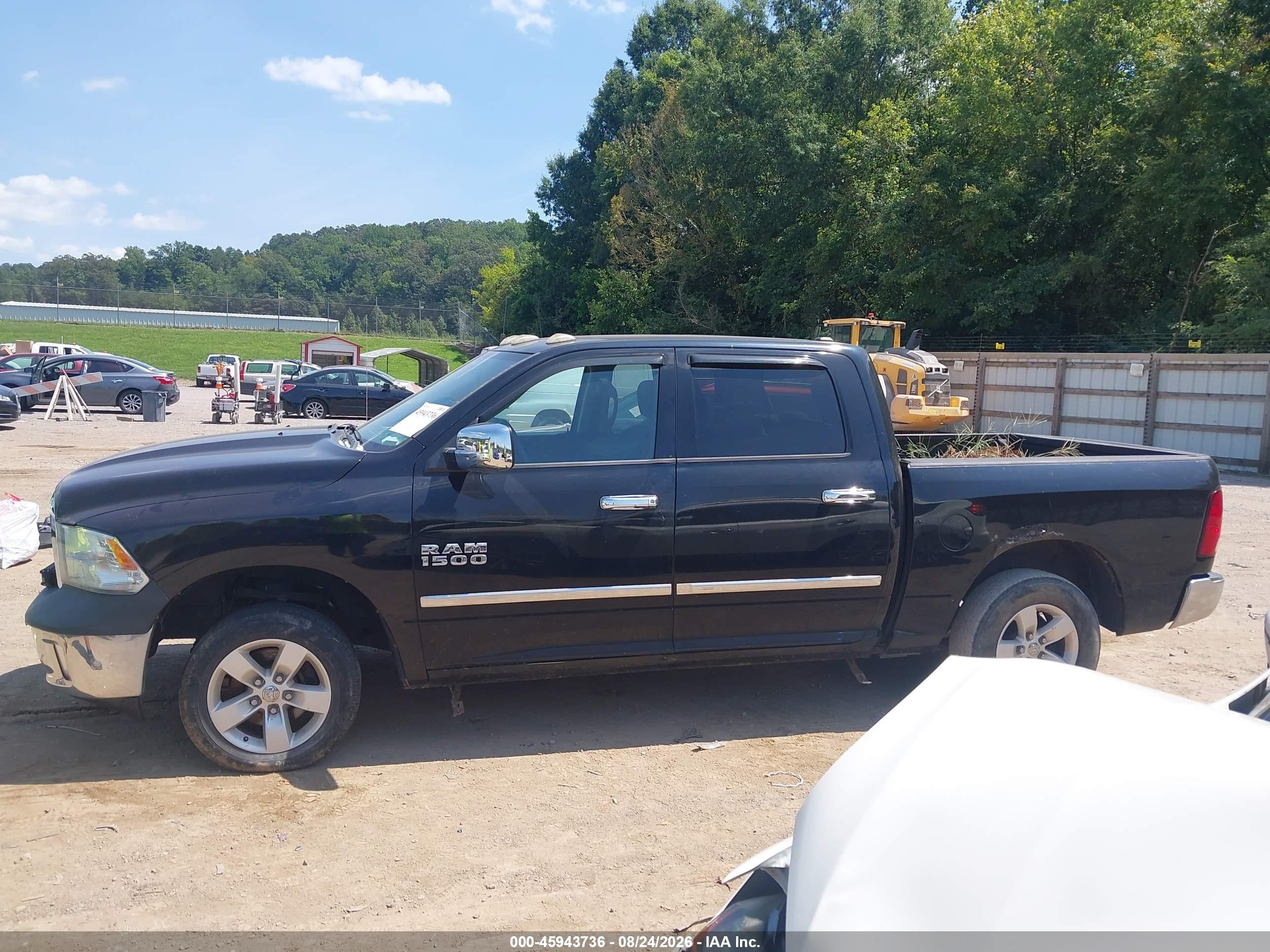 2014 Ram 1500 St Черный vin: 1C6RR7KG6ES131467