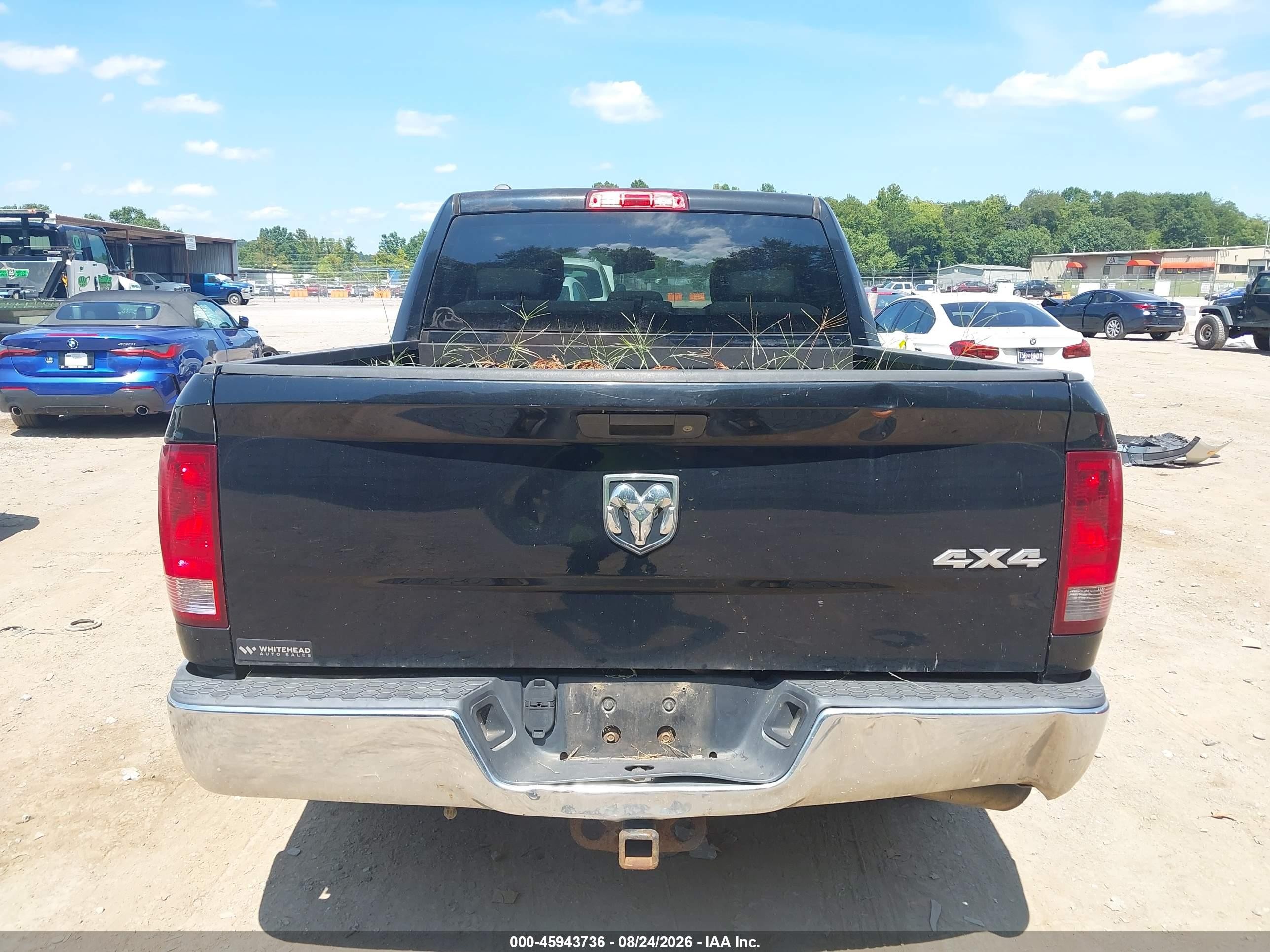 2014 Ram 1500 St Черный vin: 1C6RR7KG6ES131467