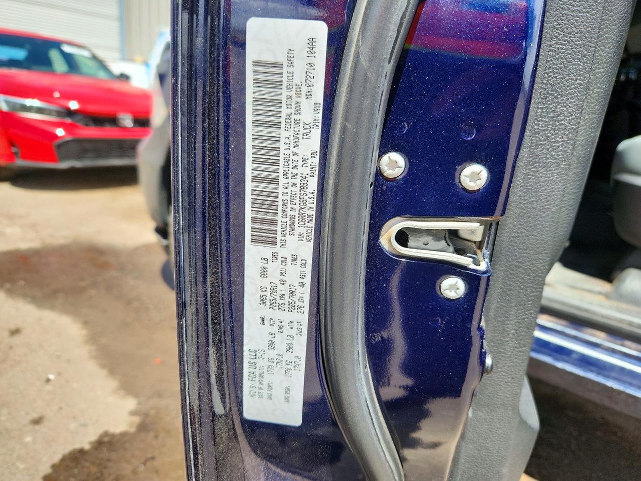 2015 Ram 1500 St Blue vin: 1C6RR7KG6FS789341
