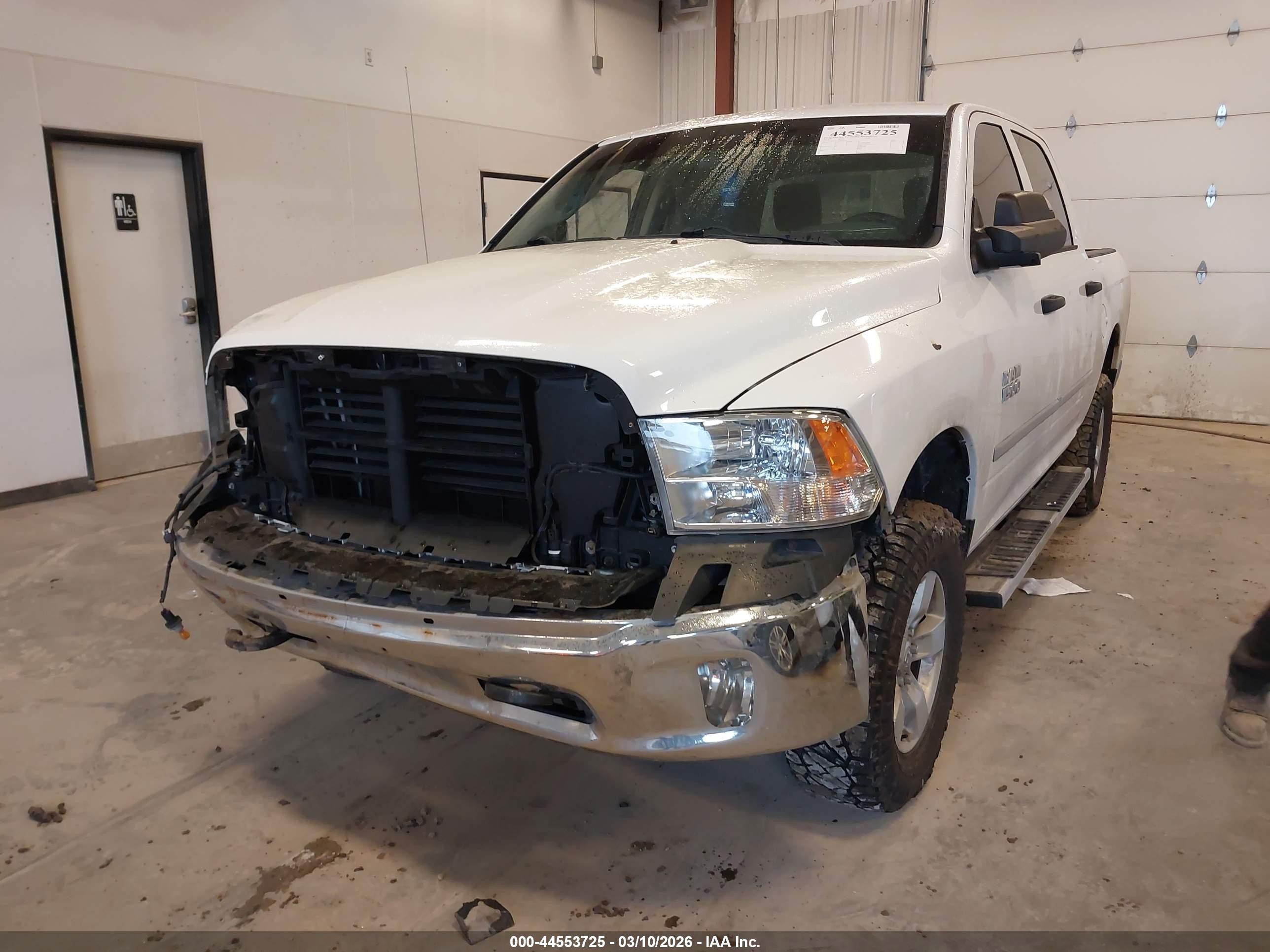 2014 Ram 1500 St White vin: 1C6RR7KG7ES436380