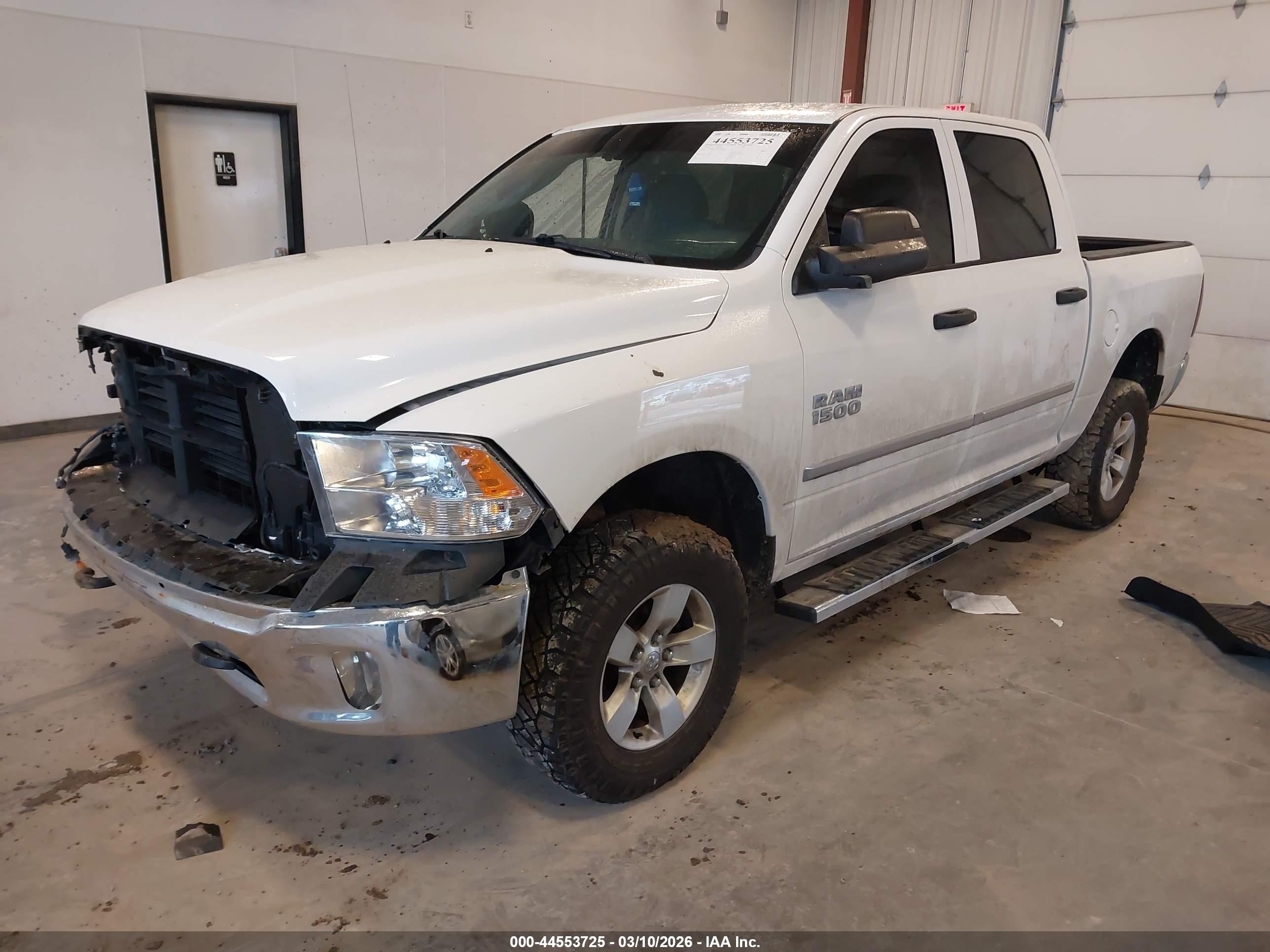 2014 Ram 1500 St White vin: 1C6RR7KG7ES436380