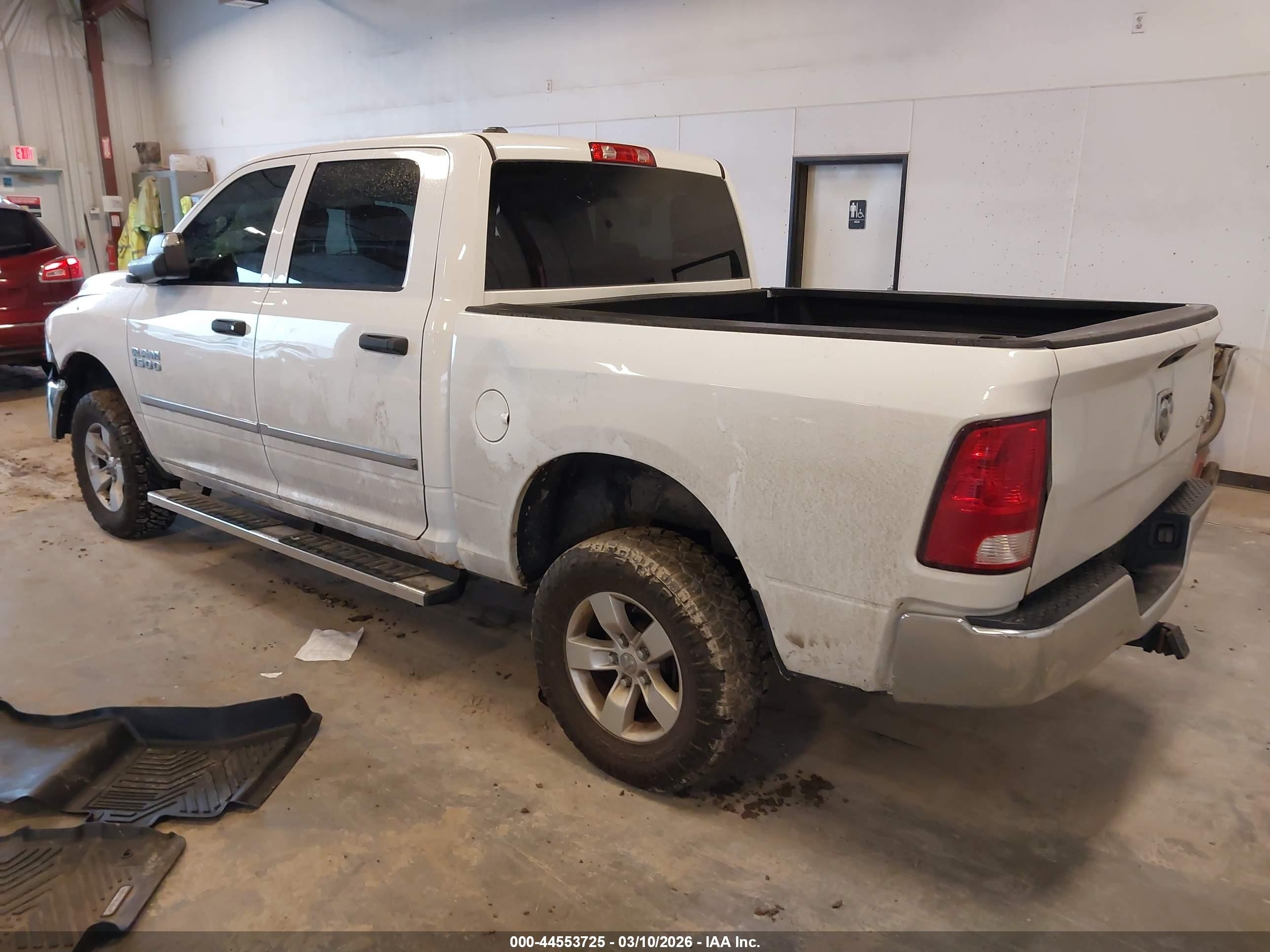 2014 Ram 1500 St White vin: 1C6RR7KG7ES436380