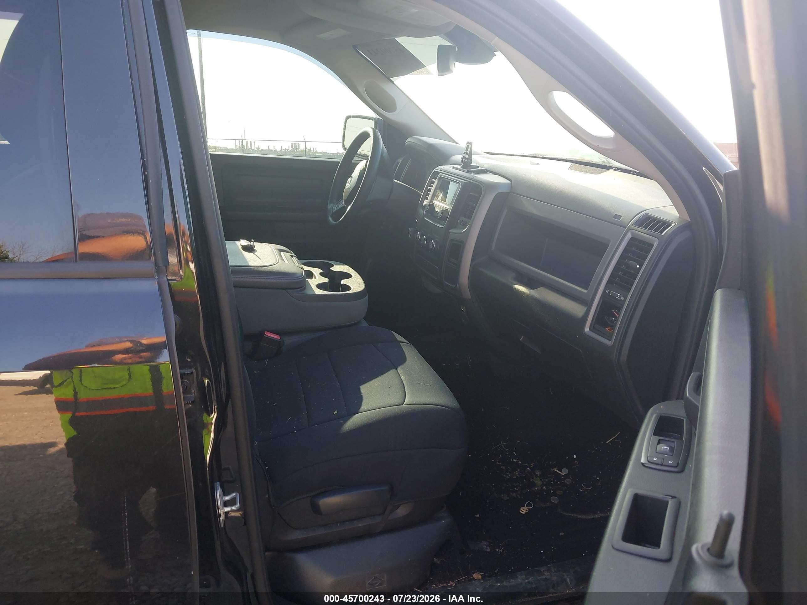 2015 Ram 1500 Express Black vin: 1C6RR7KG7FS618131