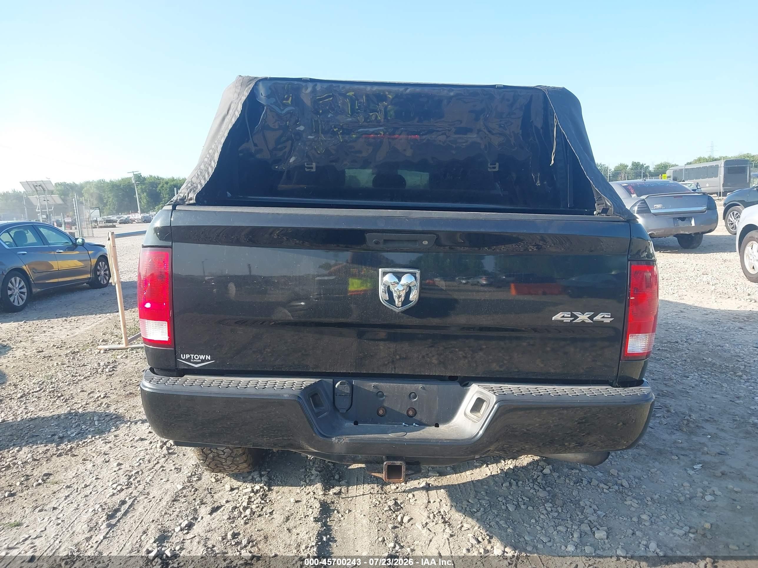 2015 Ram 1500 Express Black vin: 1C6RR7KG7FS618131