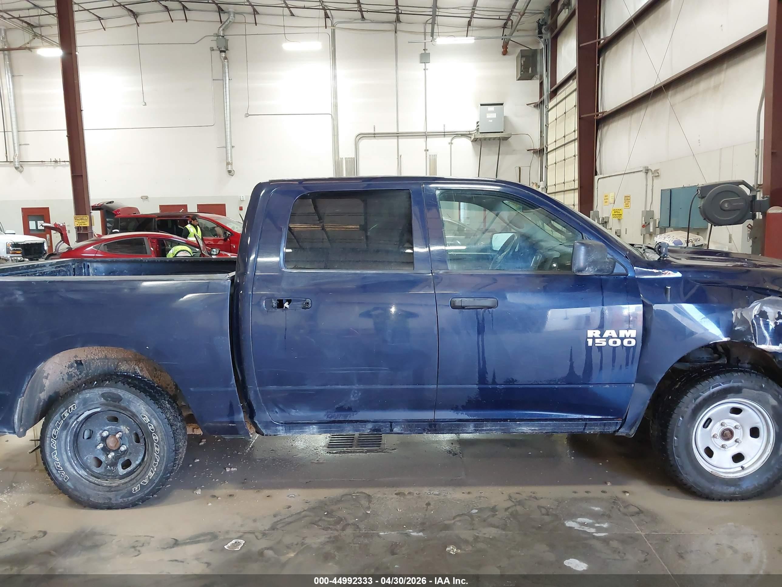 2014 Ram 1500 Tradesman Blue vin: 1C6RR7KG8ES363522