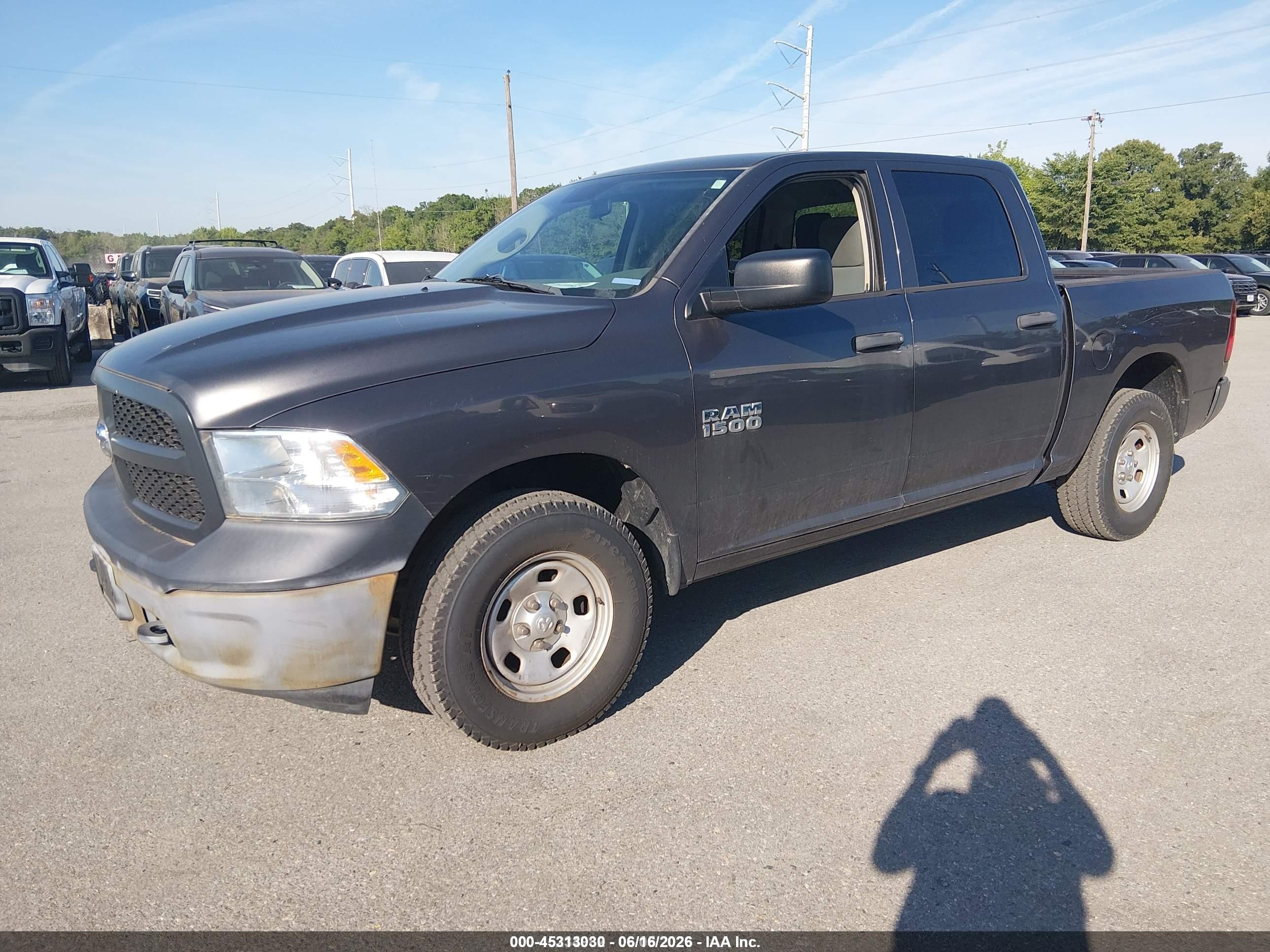 2014 Ram 1500 Tradesman vin: 1C6RR7KG9ES478629
