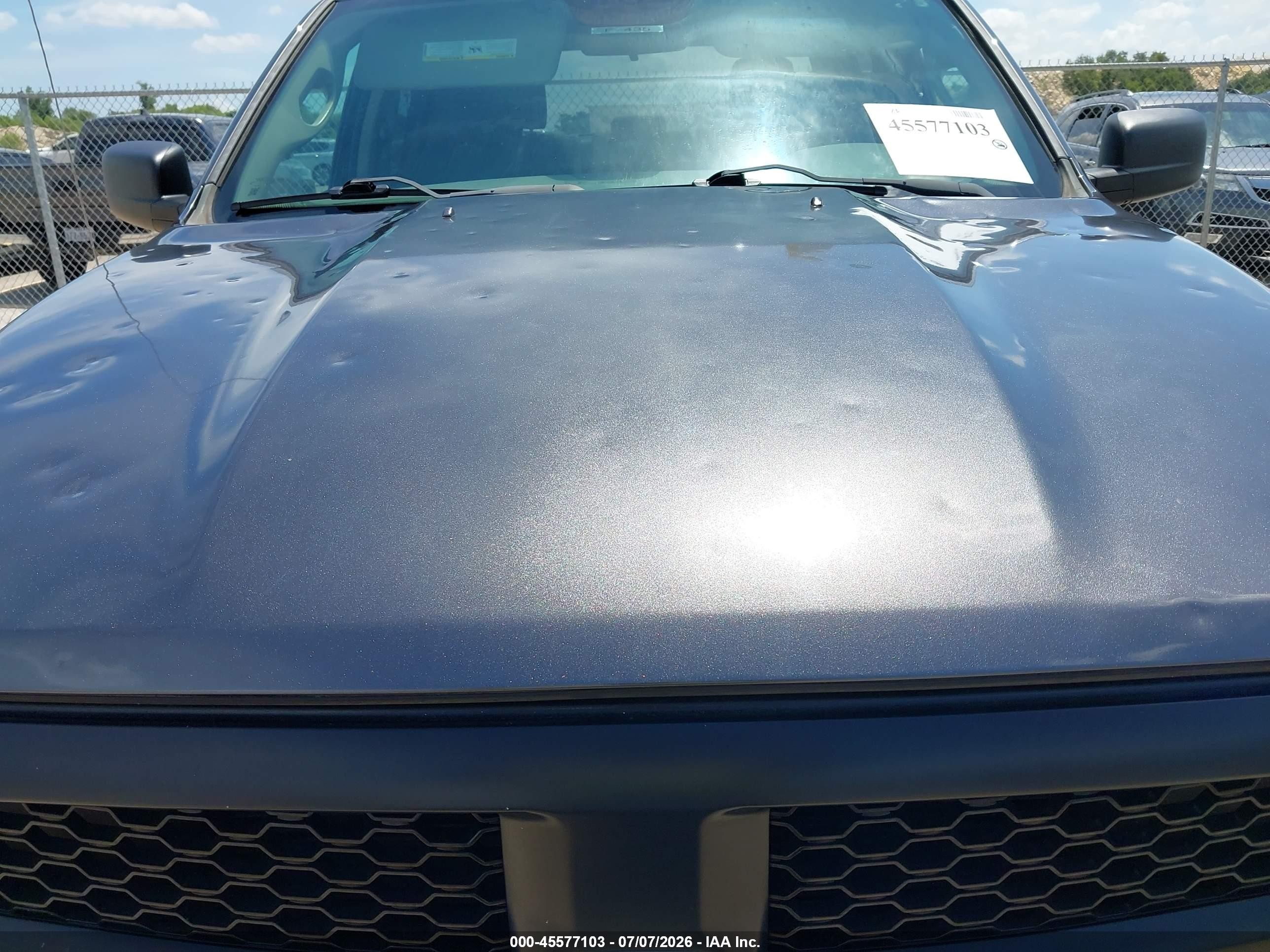 2015 Ram 1500 Tradesman Gray vin: 1C6RR7KG9FS789561