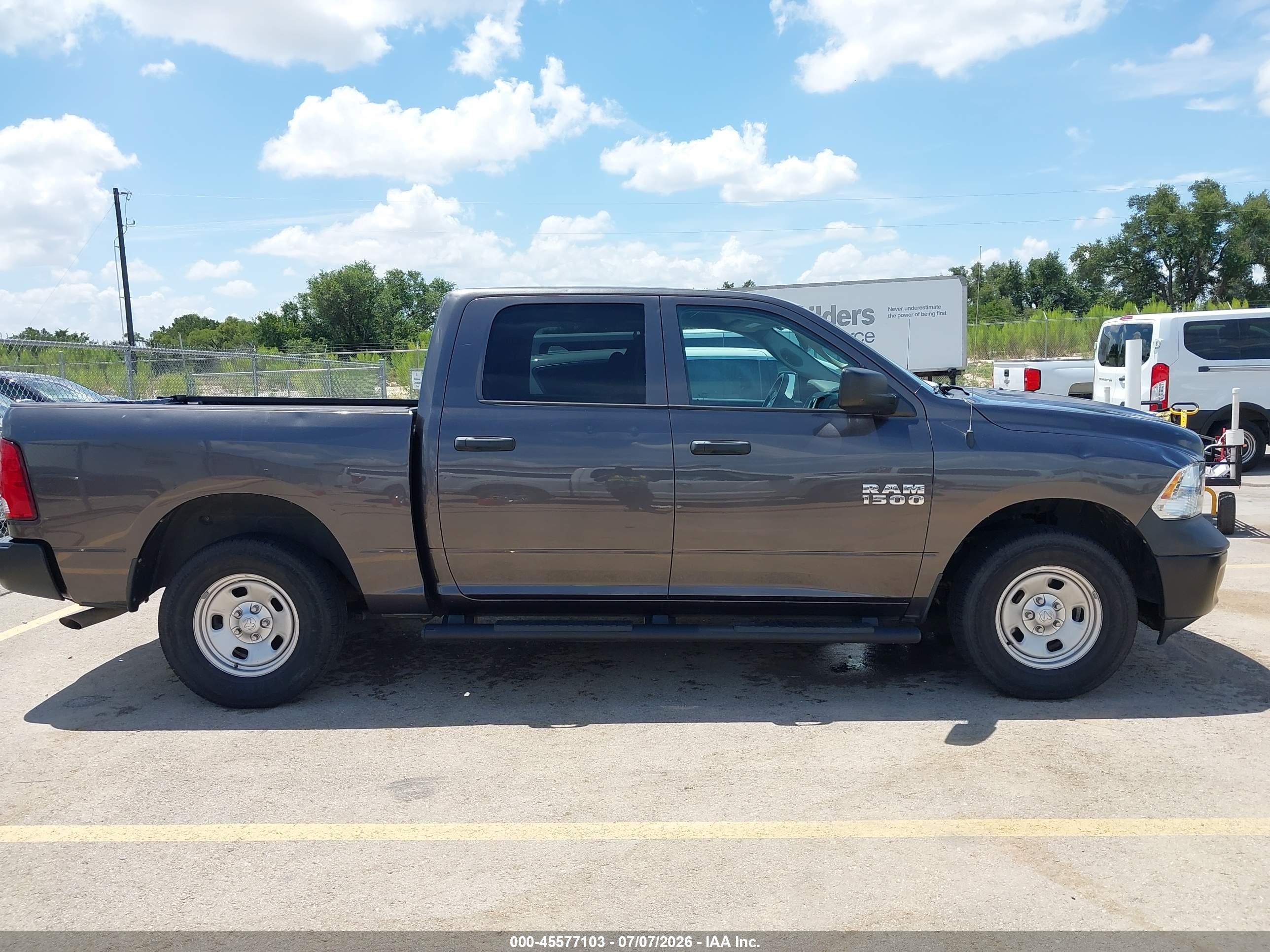 2015 Ram 1500 Tradesman Gray vin: 1C6RR7KG9FS789561