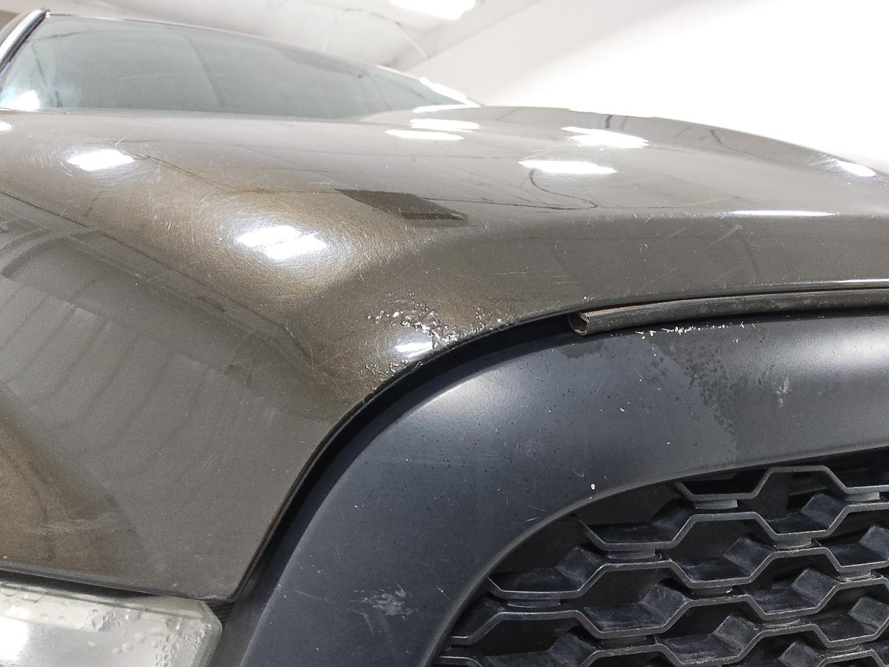 2013 Ram 1500 St Brown vin: 1C6RR7KGXDS666574 Damage: Hood, Rust, 2 To 3 Inches