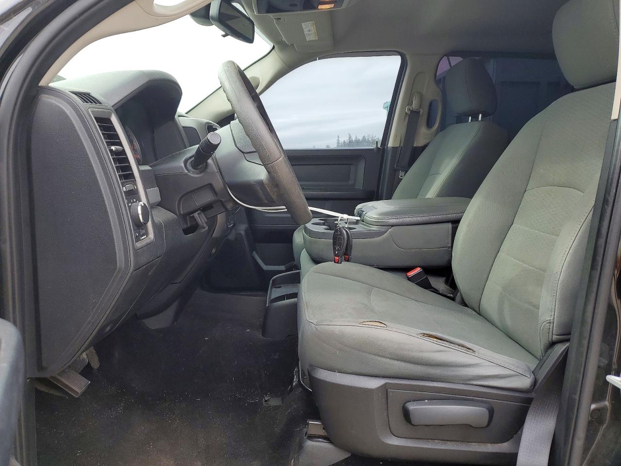 2015 Ram 1500 St Черный vin: 1C6RR7KGXFS706171