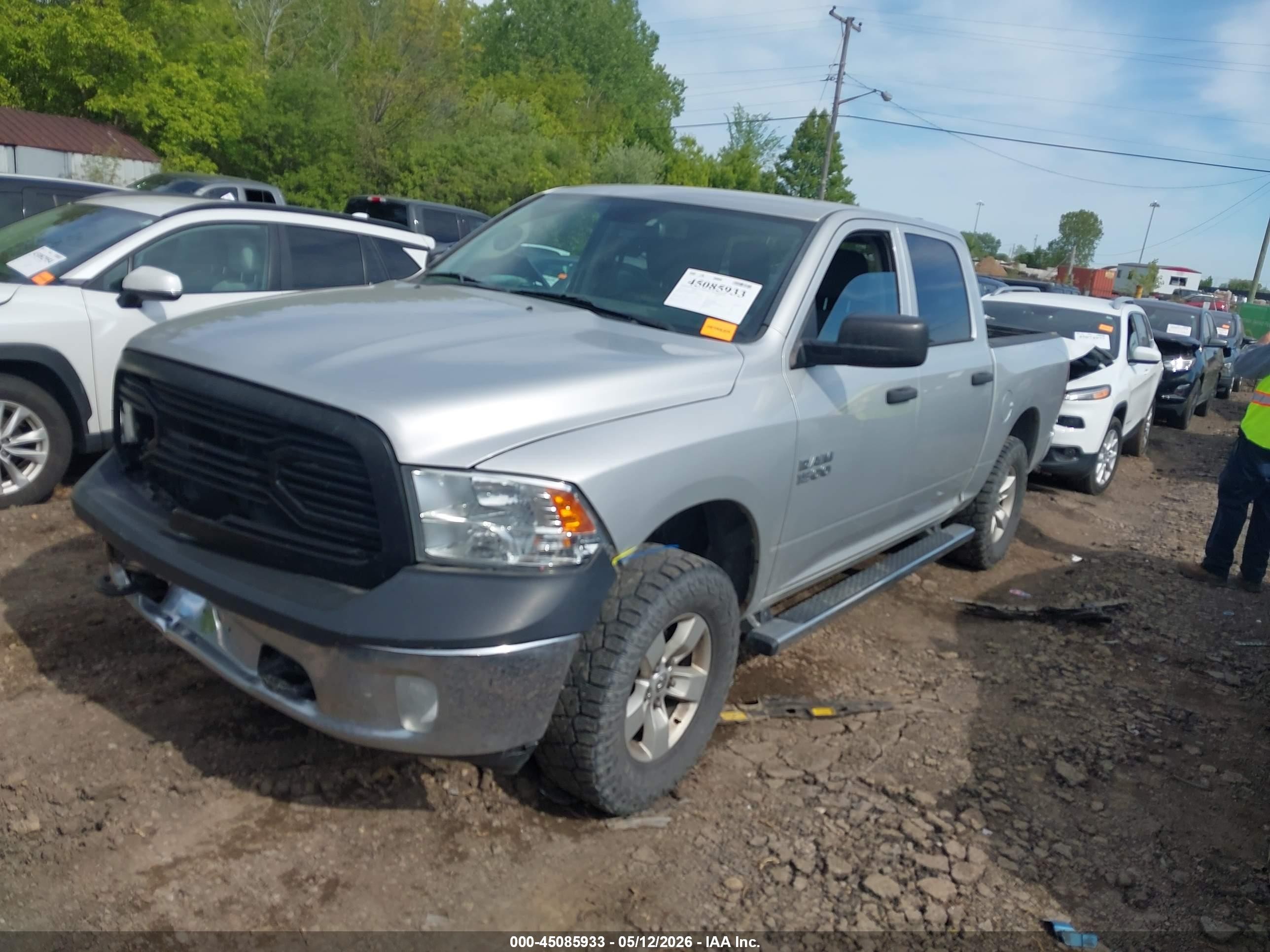 2015 Ram 1500 St Silver vin: 1C6RR7KGXFS774308