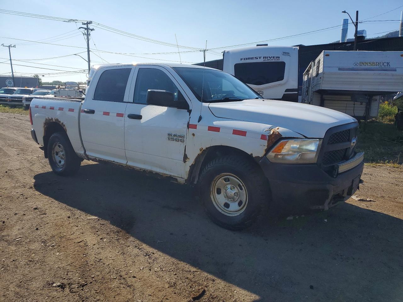 2013 Ram 1500 St Белый vin: 1C6RR7KP2DS632192