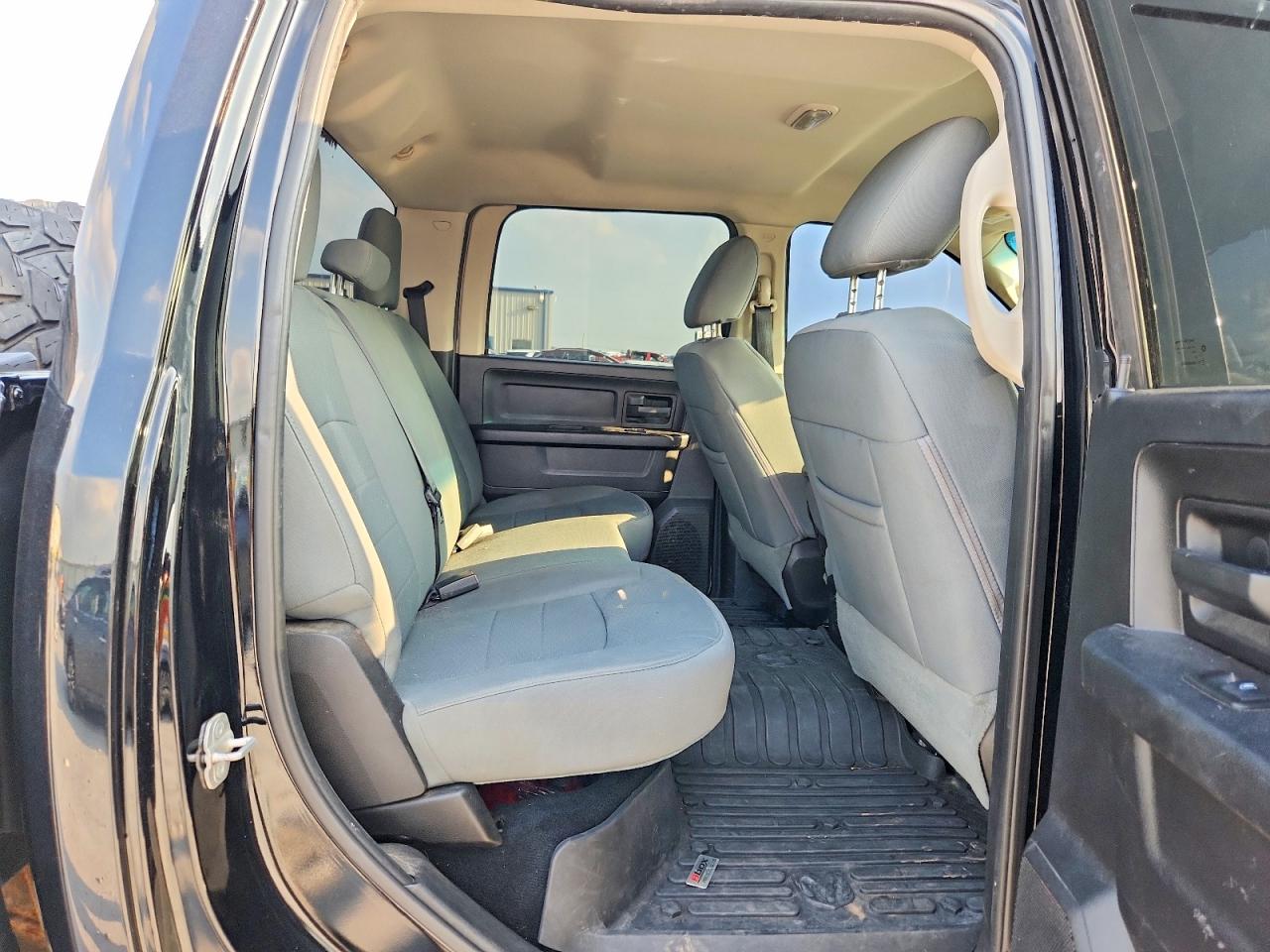 2013 Ram 1500 Tradesman Black vin: 1C6RR7KT0DS552936