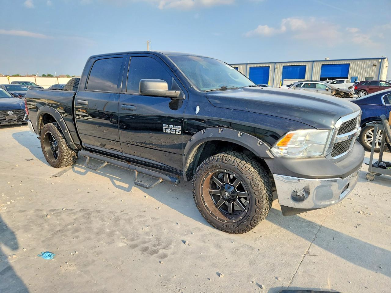 2013 Ram 1500 Tradesman Black vin: 1C6RR7KT0DS552936