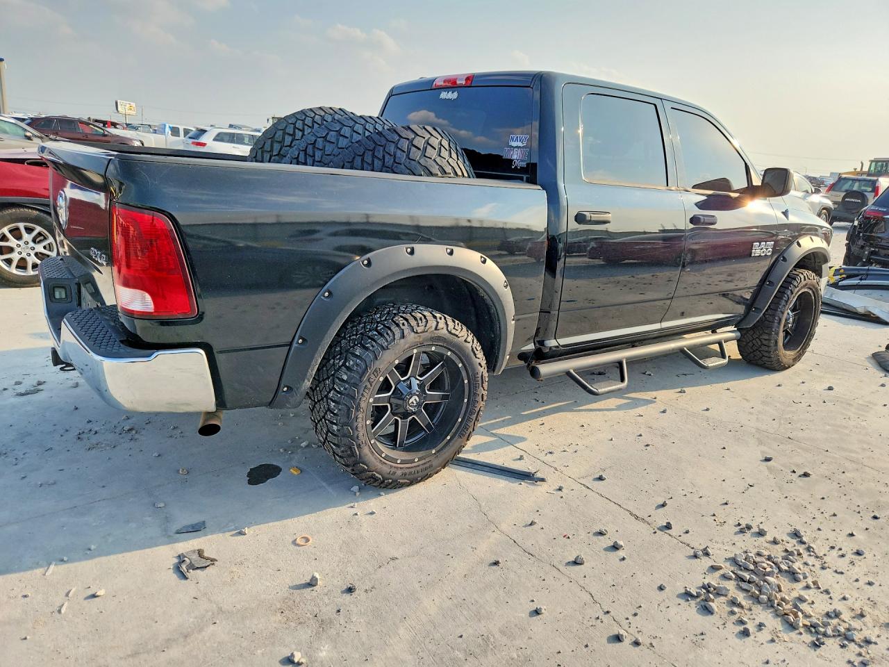 2013 Ram 1500 Tradesman Black vin: 1C6RR7KT0DS552936