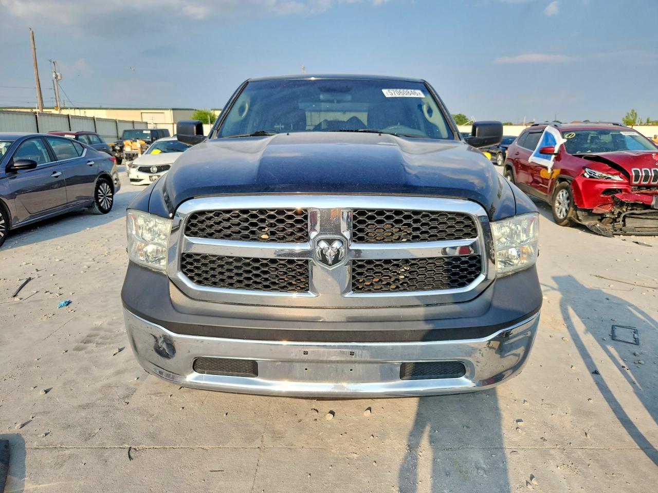 2013 Ram 1500 Tradesman Black vin: 1C6RR7KT0DS552936