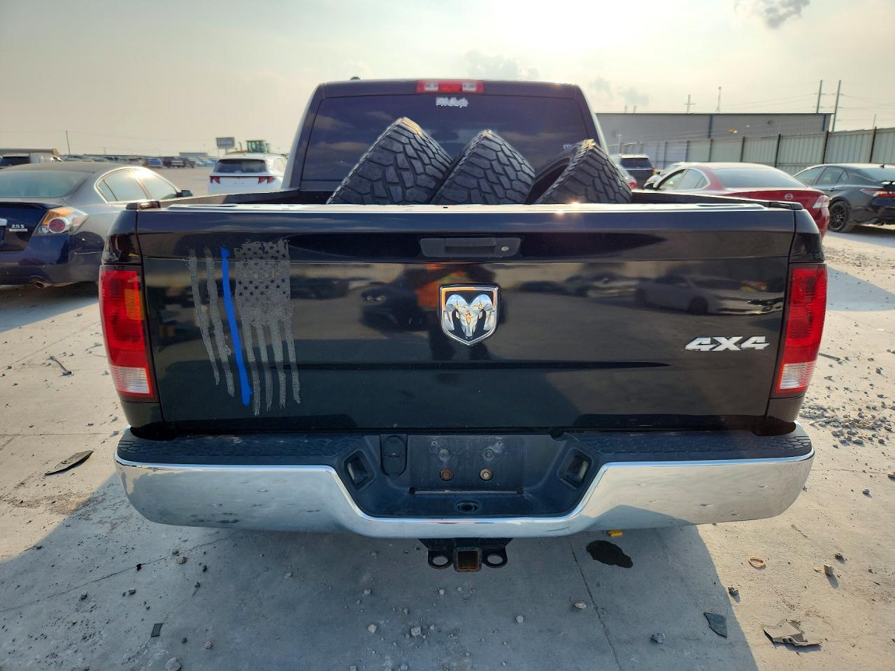 2013 Ram 1500 Tradesman Black vin: 1C6RR7KT0DS552936