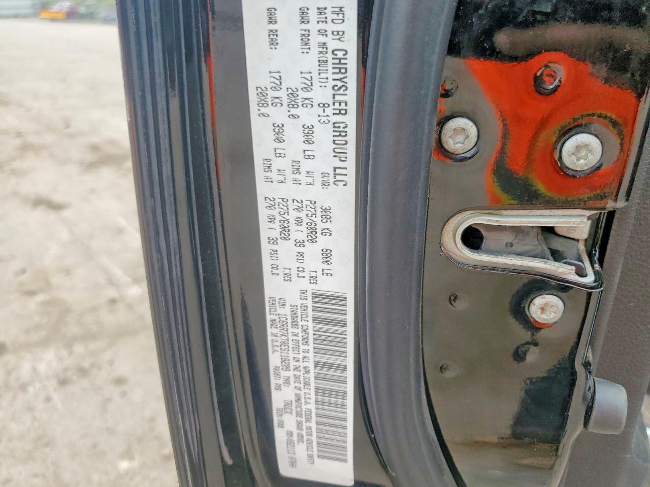2014 Ram 1500 St Blue vin: 1C6RR7KT0ES118209