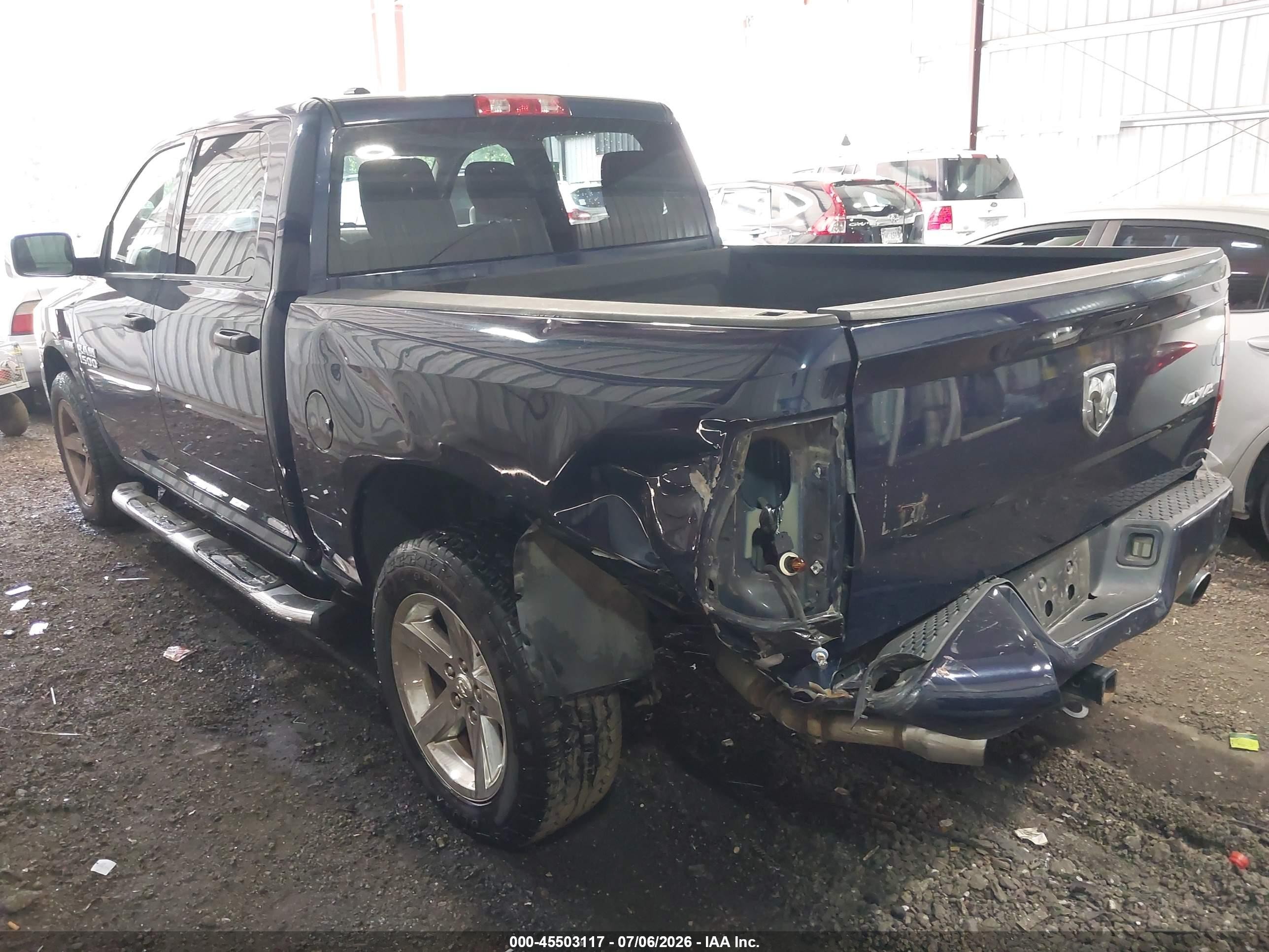 2014 Ram 1500 Express Dark Blue vin: 1C6RR7KT0ES225762