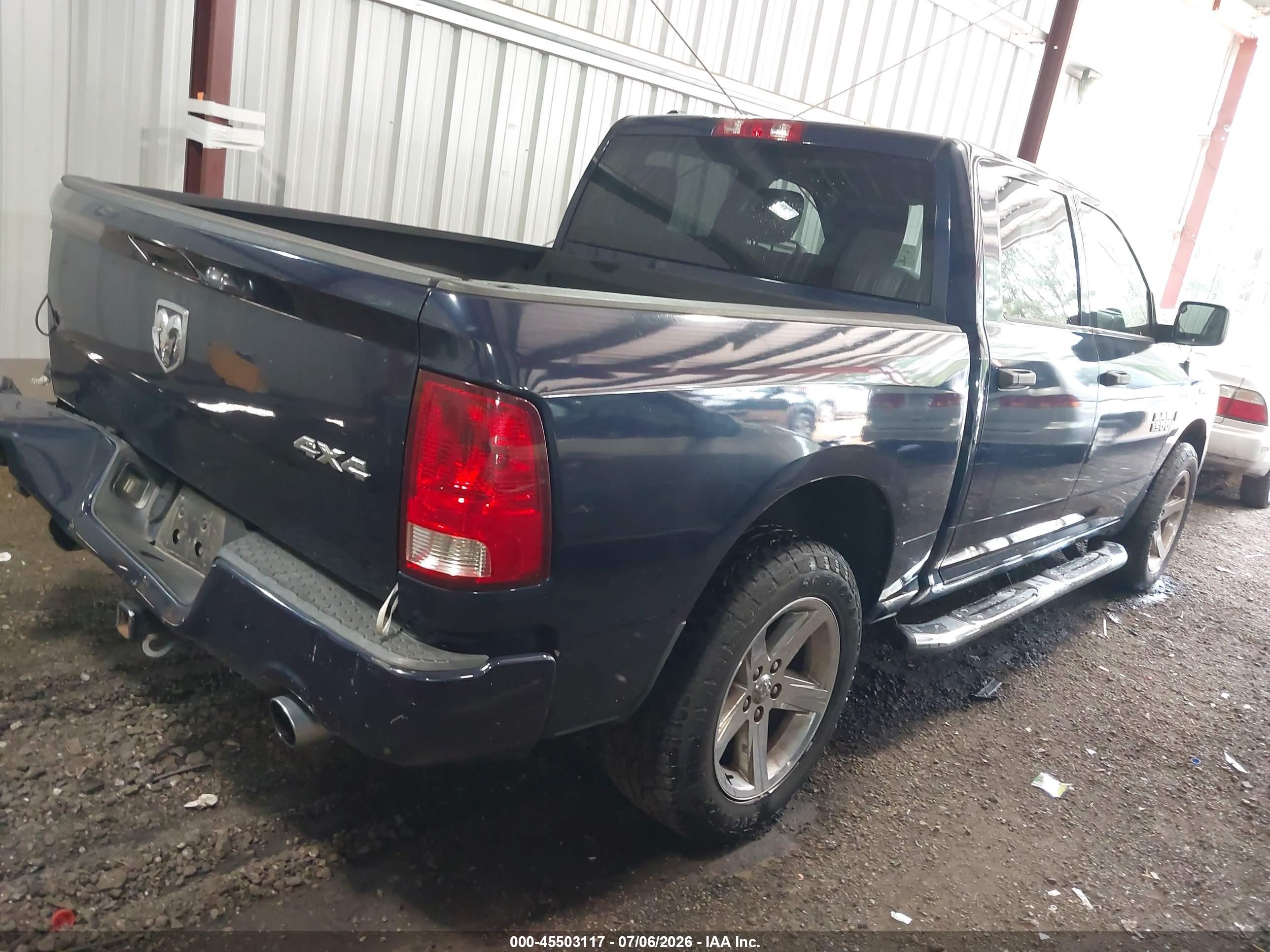 2014 Ram 1500 Express Dark Blue vin: 1C6RR7KT0ES225762