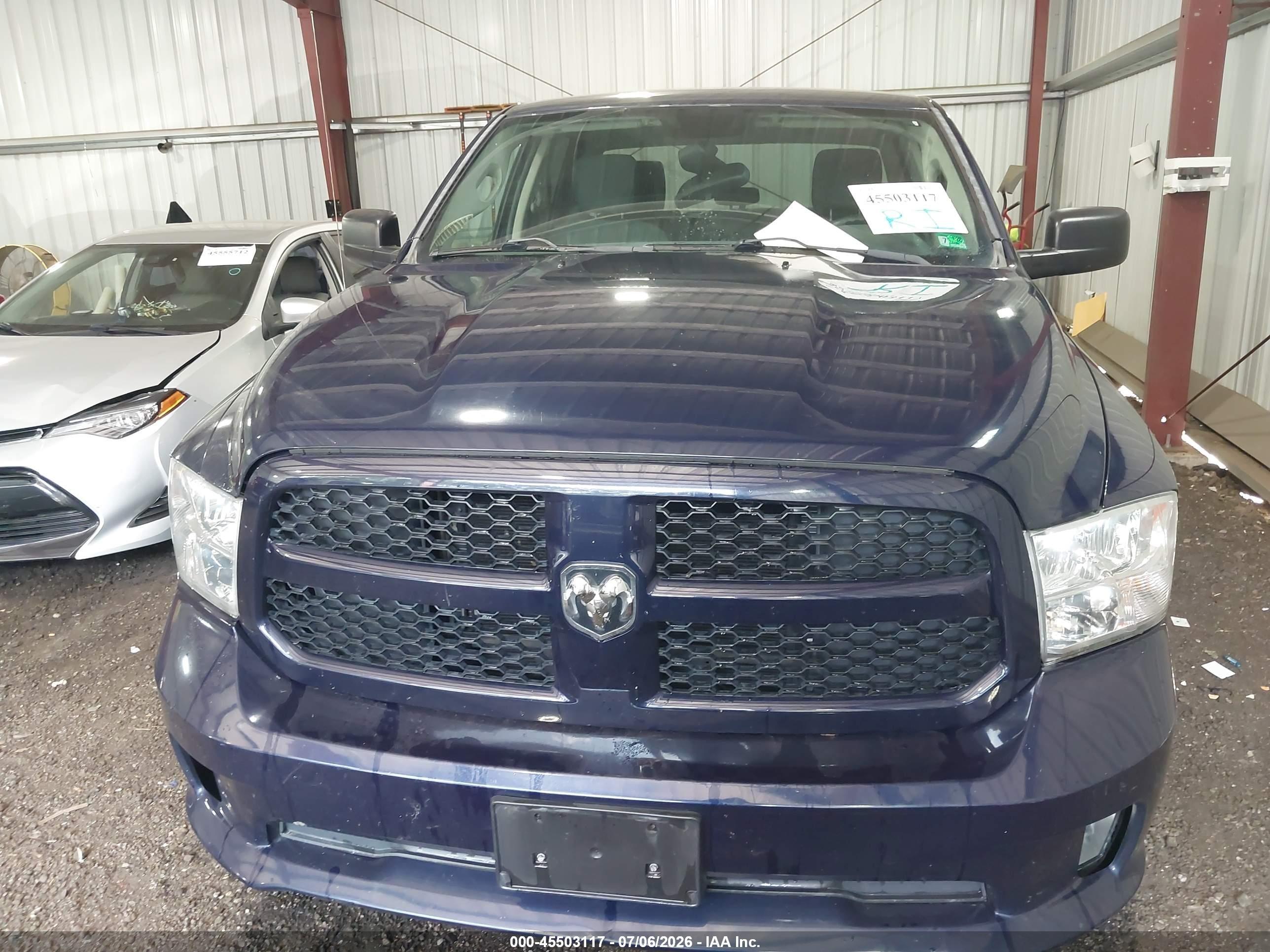 2014 Ram 1500 Express Dark Blue vin: 1C6RR7KT0ES225762