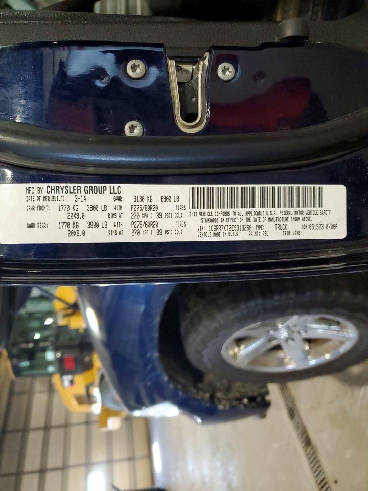 2014 Ram 1500 St Blue vin: 1C6RR7KT0ES313260