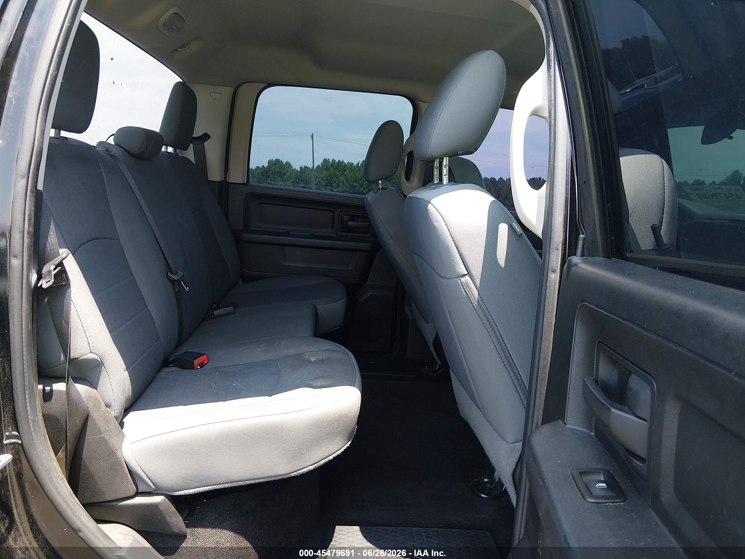 2014 Ram 1500 Express Black vin: 1C6RR7KT0ES432104