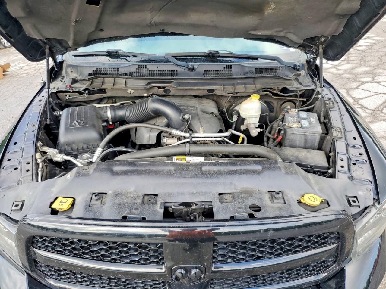 2015 Ram 1500 St Черный vin: 1C6RR7KT0FS551689