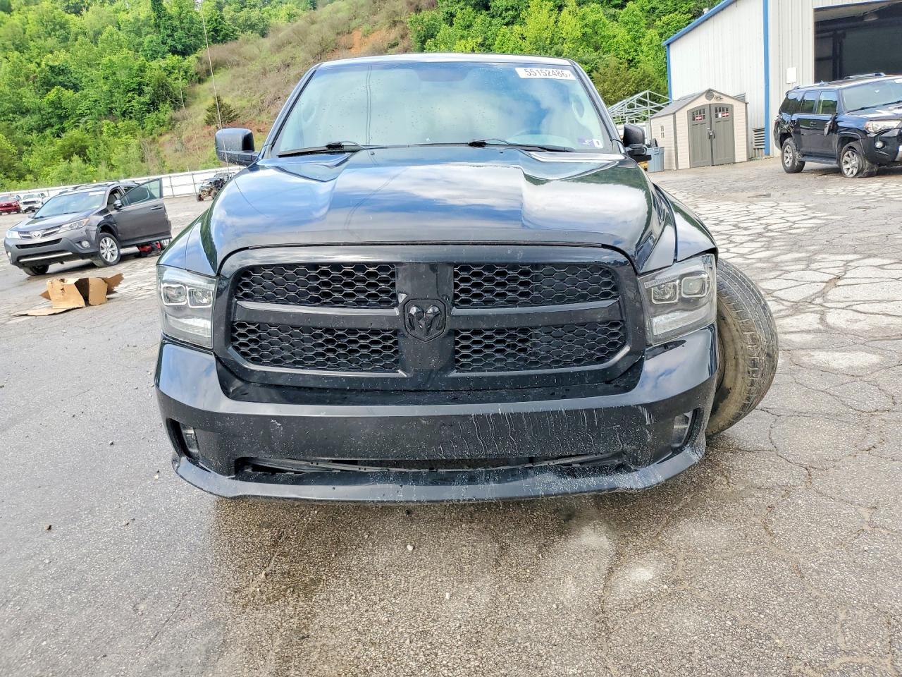 2015 Ram 1500 St Черный vin: 1C6RR7KT0FS551689