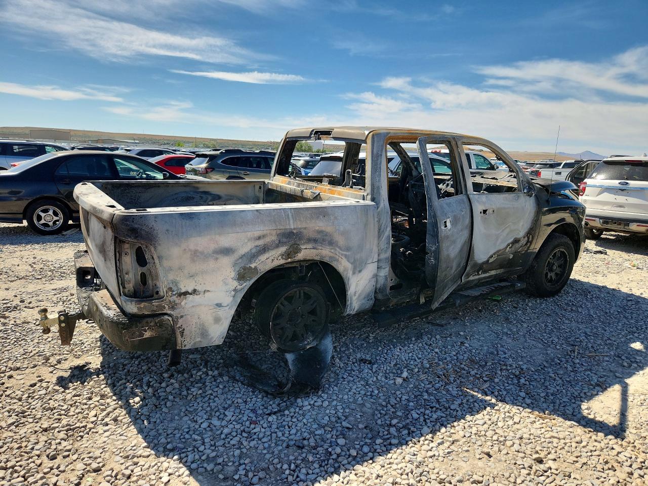 2019 Ram 1500 Classic Tradesman Black vin: 1C6RR7KT0KS507864